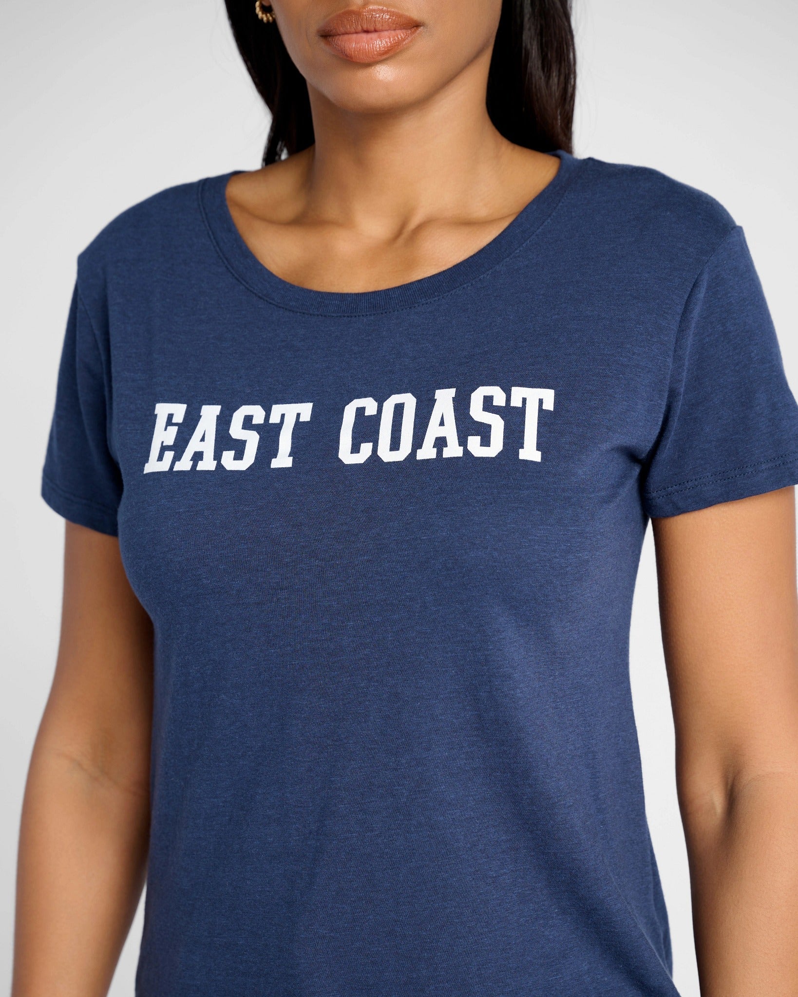 Navy $|& SEAS East Coast Graphic Tee - SOF Detail