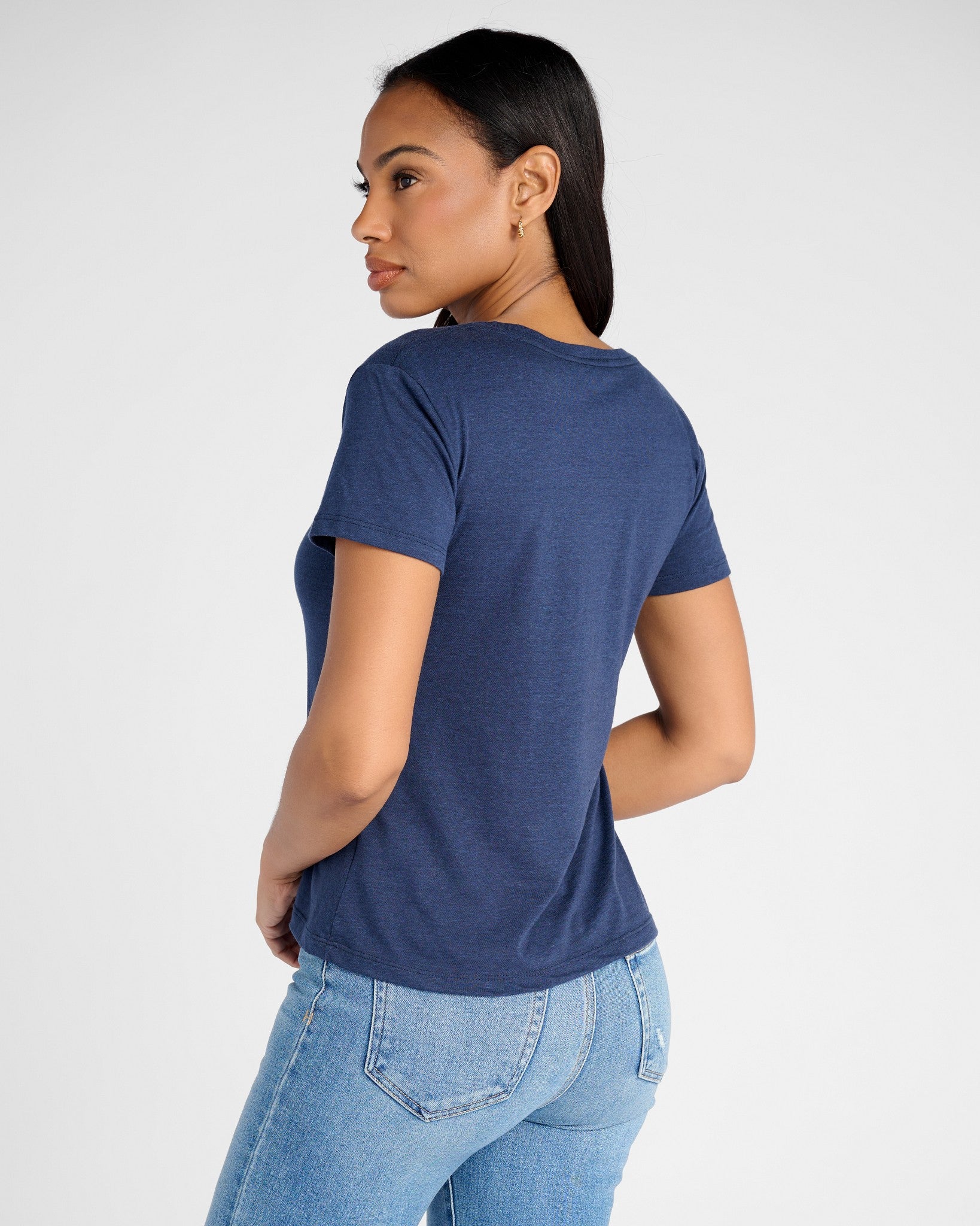 Navy $|& SEAS East Coast Graphic Tee - SOF Back