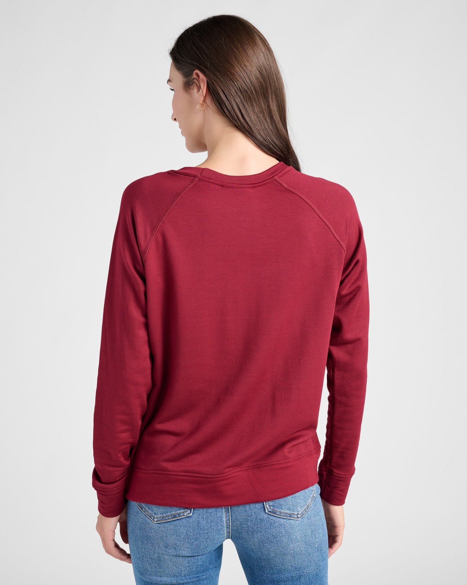 Cabernet $|& SEAS Wine Graphic Pullover - SOF Back
