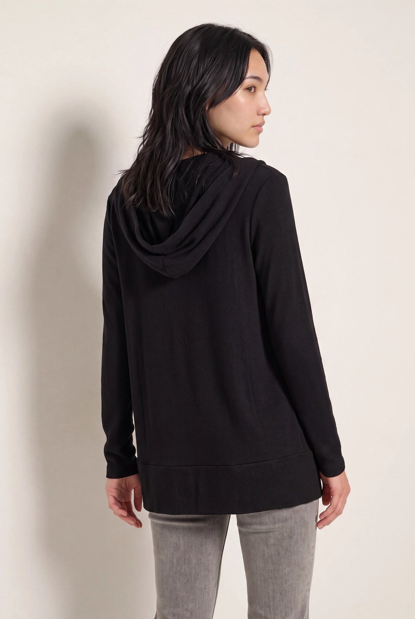 Black $|& SEAS Over The Falls Cardigan - SOF Back