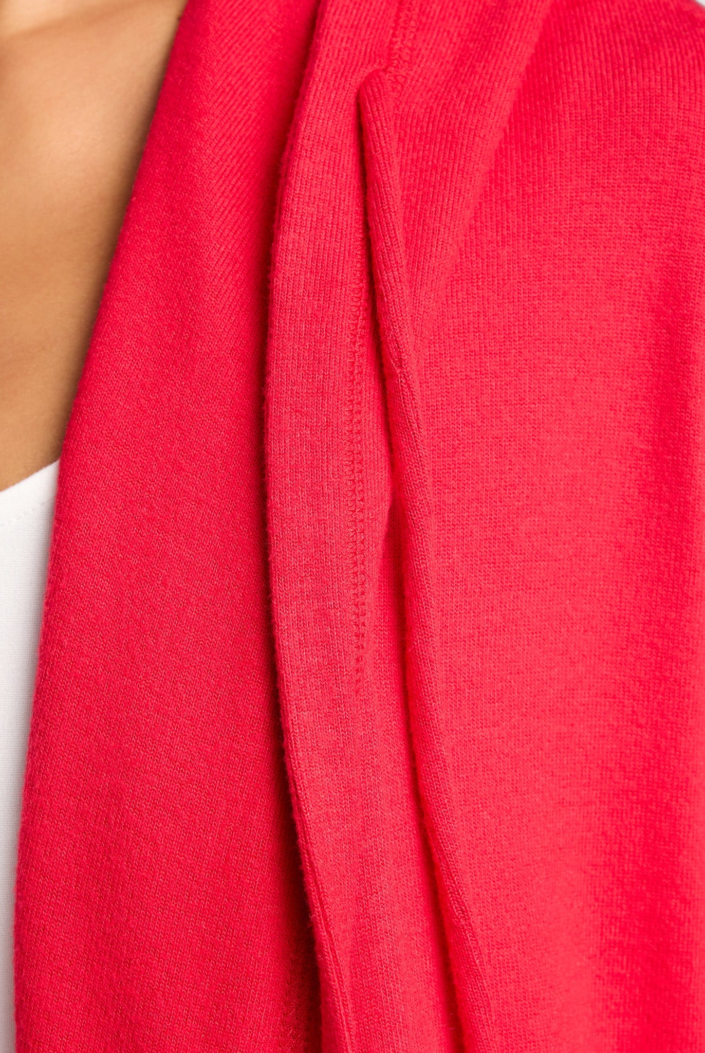 Chili Pepper $|& SEAS Over The Falls Cardigan - SOF Detail