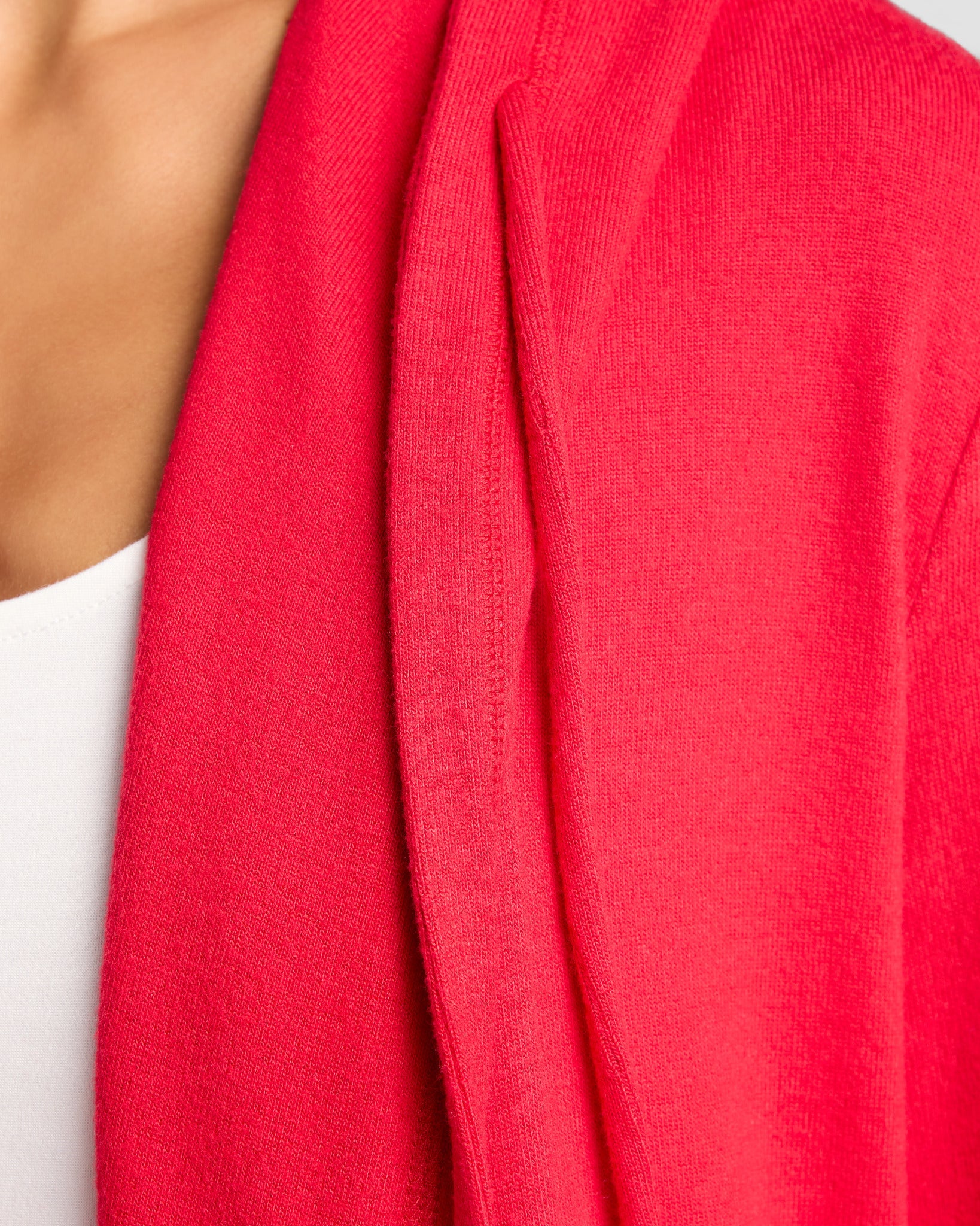 Chili Pepper $|& SEAS Over The Falls Cardigan - SOF Full Front