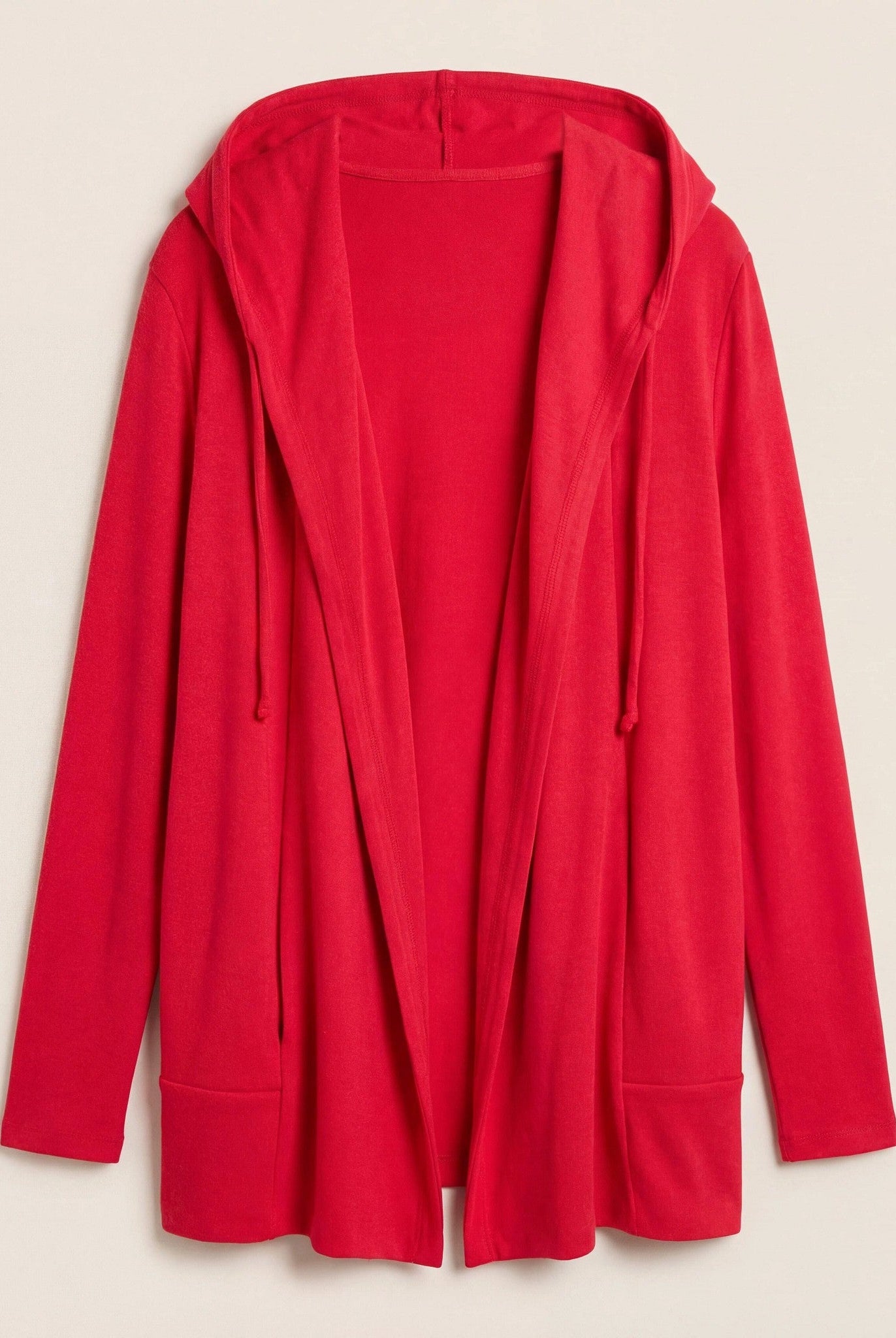 Chili Pepper $|& SEAS Over The Falls Cardigan - Hanger Detail