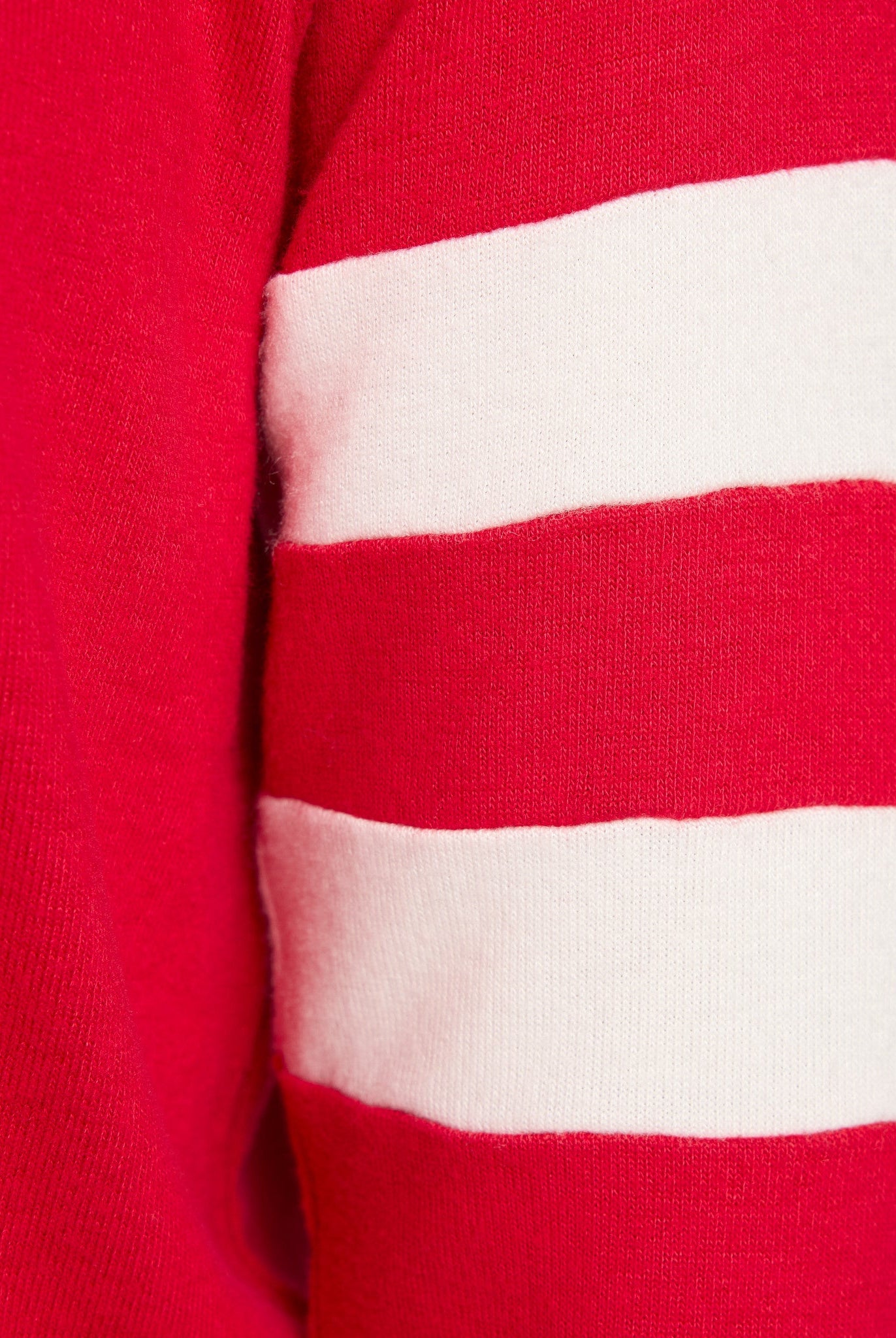 Chilipepper/Cream $|& SEAS Shoreline Varsity Cozy Top - SOF Full Front