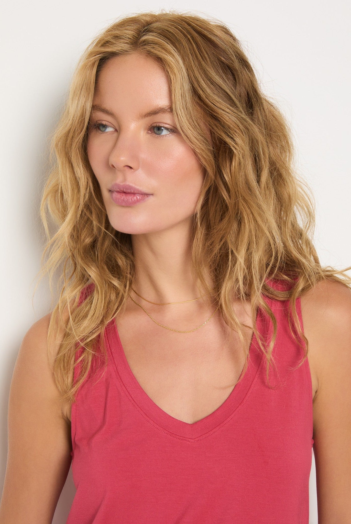 Soft Rose $|& SEAS Del Mar Tank and Short Sleep Set - VOF Front