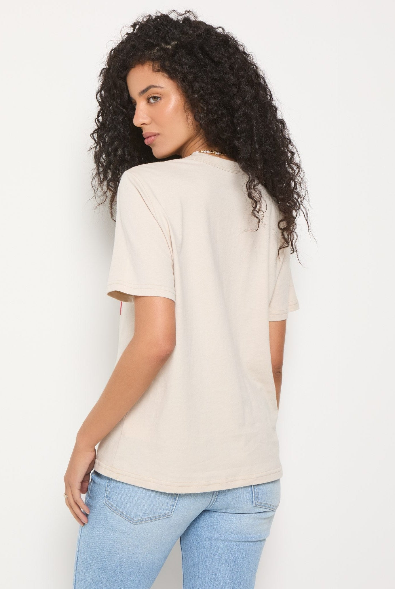 Birch $|& SEAS Love Bird Current Relaxed Graphic Tee - SOF Back