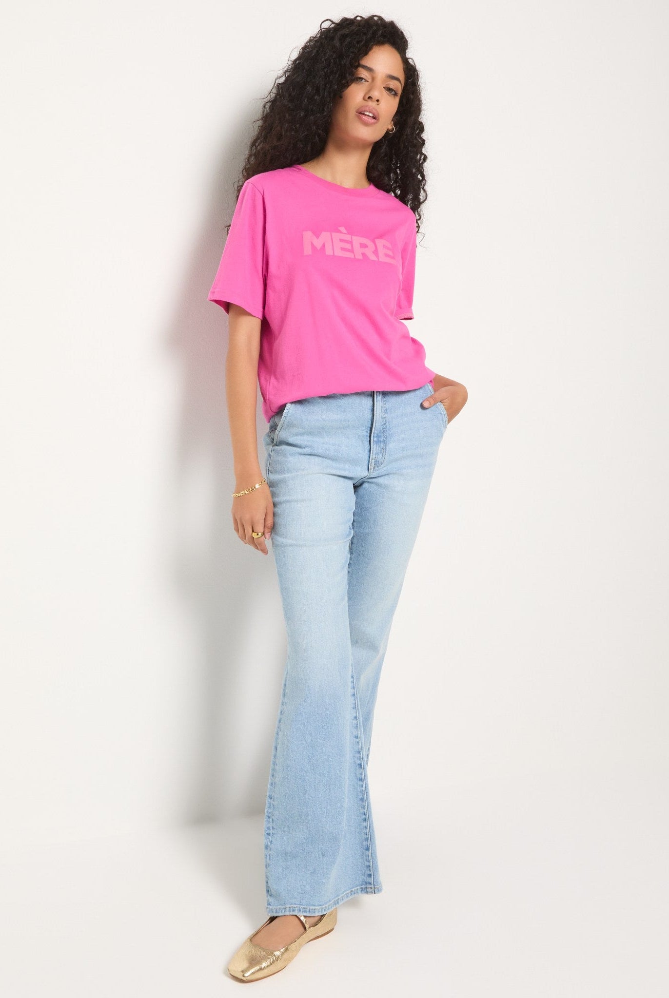 Rouge $|& SEAS Mere Amour Graphic Tee - VOF Front