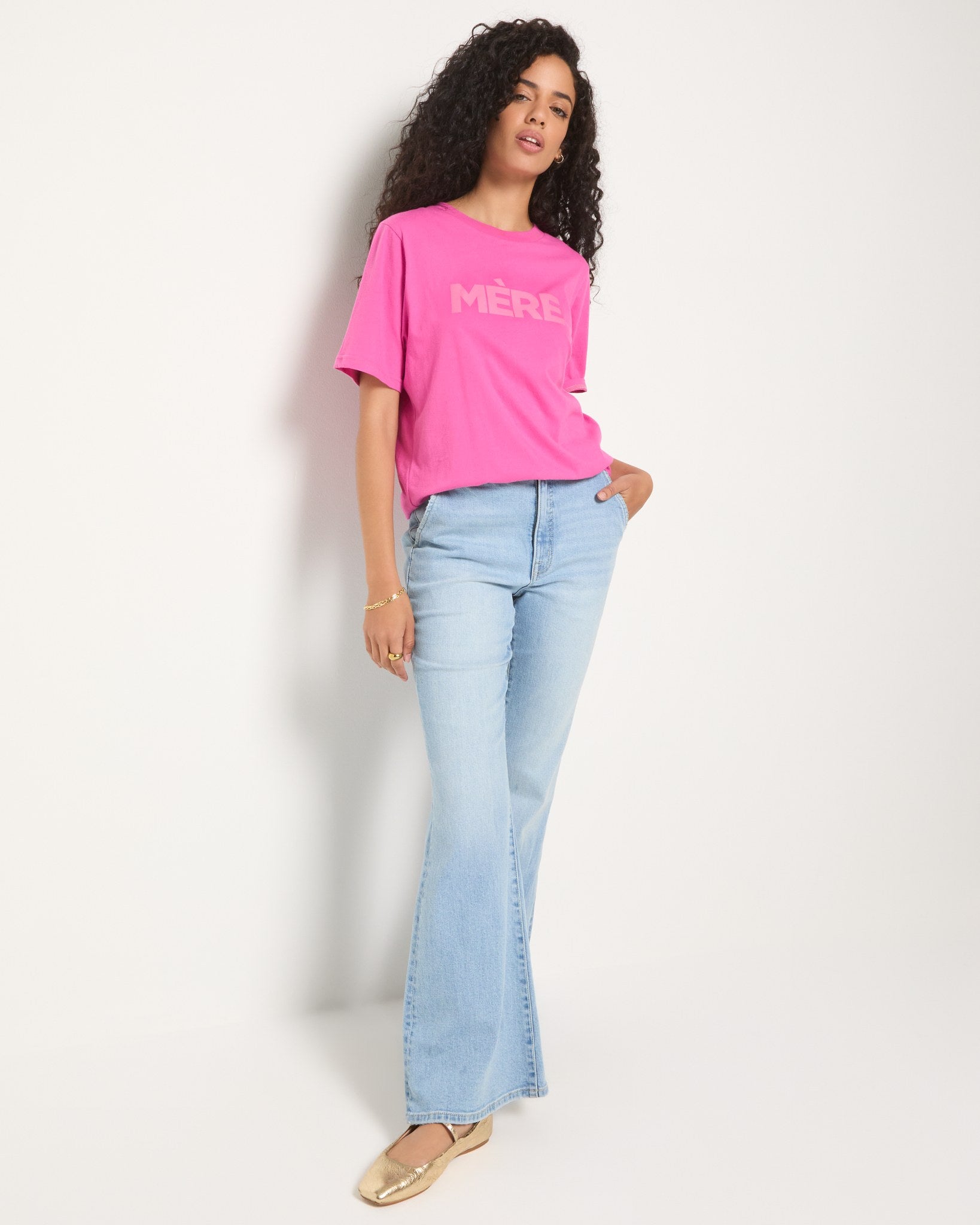 Rouge $|& SEAS Mere Amour Graphic Tee - VOF Front