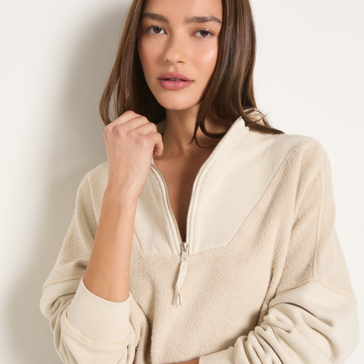 Terra Half Zip Sweatshirt - Vintage 100% Cotton Fleece – Seventy 