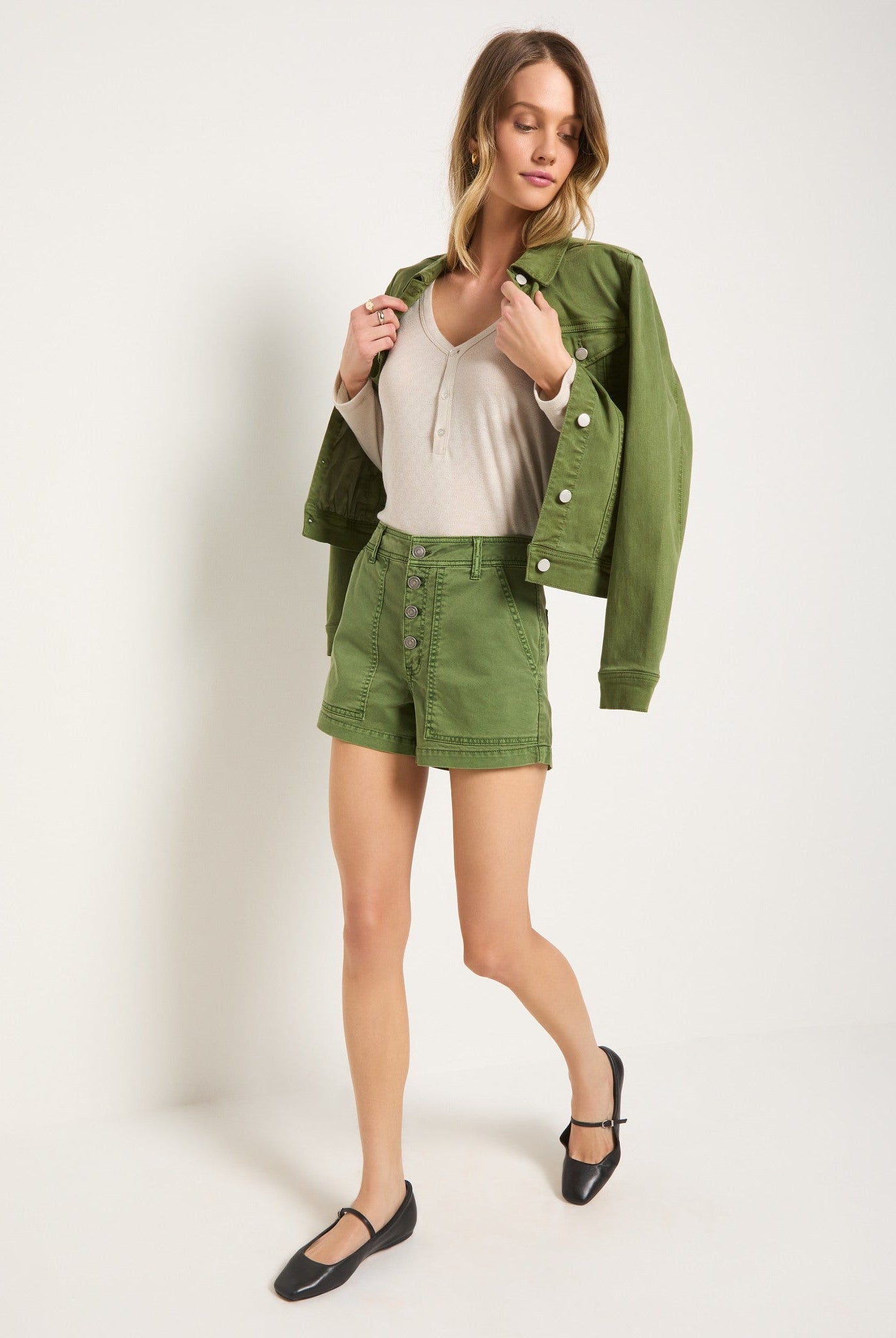 Matcha $|& SEAS Driftwood Utility Short - UGC On Fig