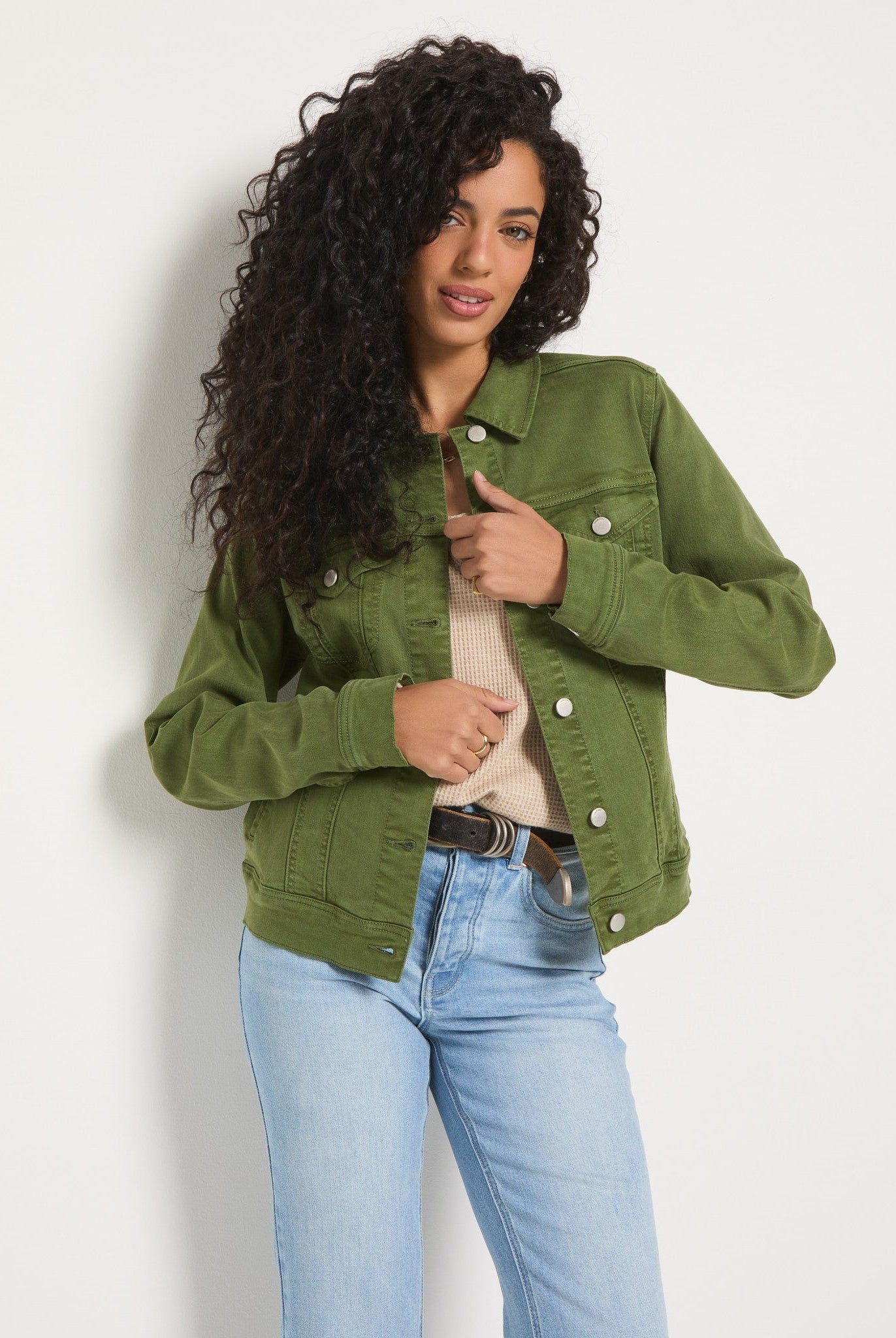 Matcha $|& SEAS Valencia Jacket - SOF Front