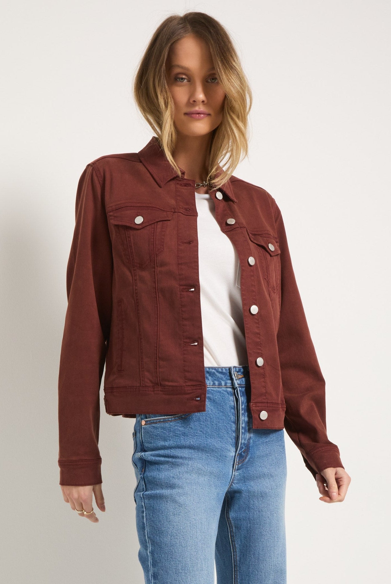 Cinnamon $|& SEAS Valencia Jacket - SOF Front