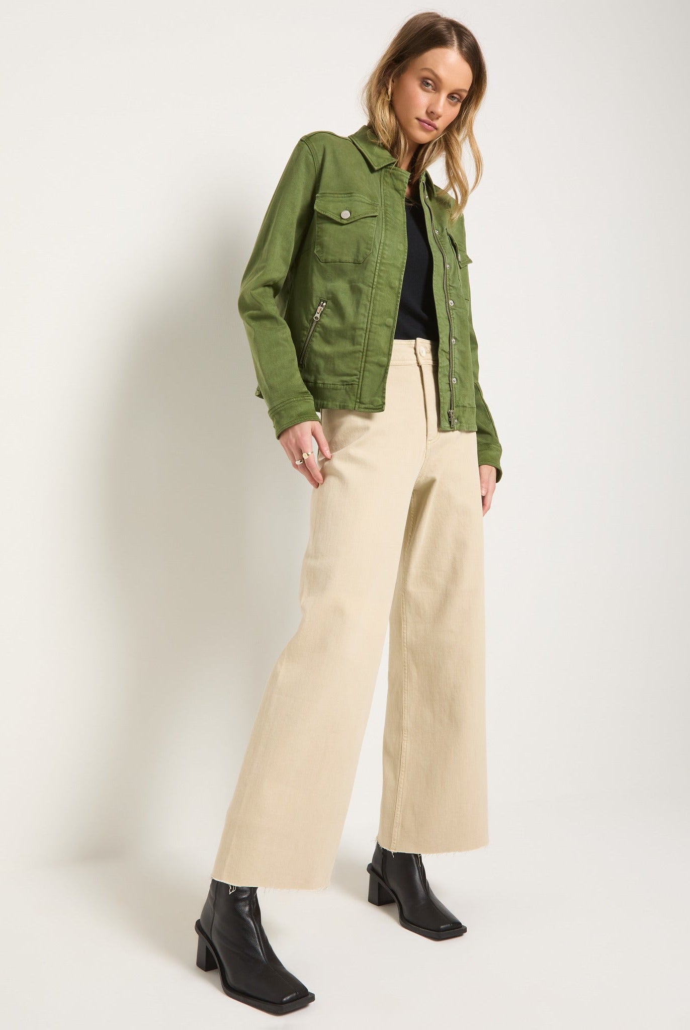 Matcha $|& SEAS Potrero Twill Jacket - UGC On Fig