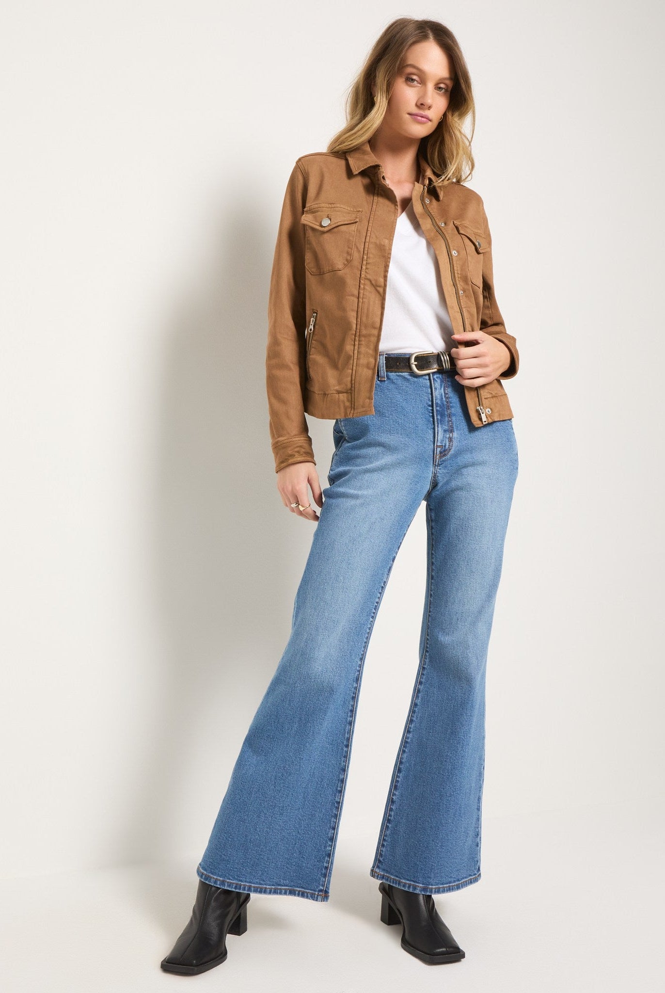 Camel $|& SEAS Potrero Twill Jacket - UGC On Fig