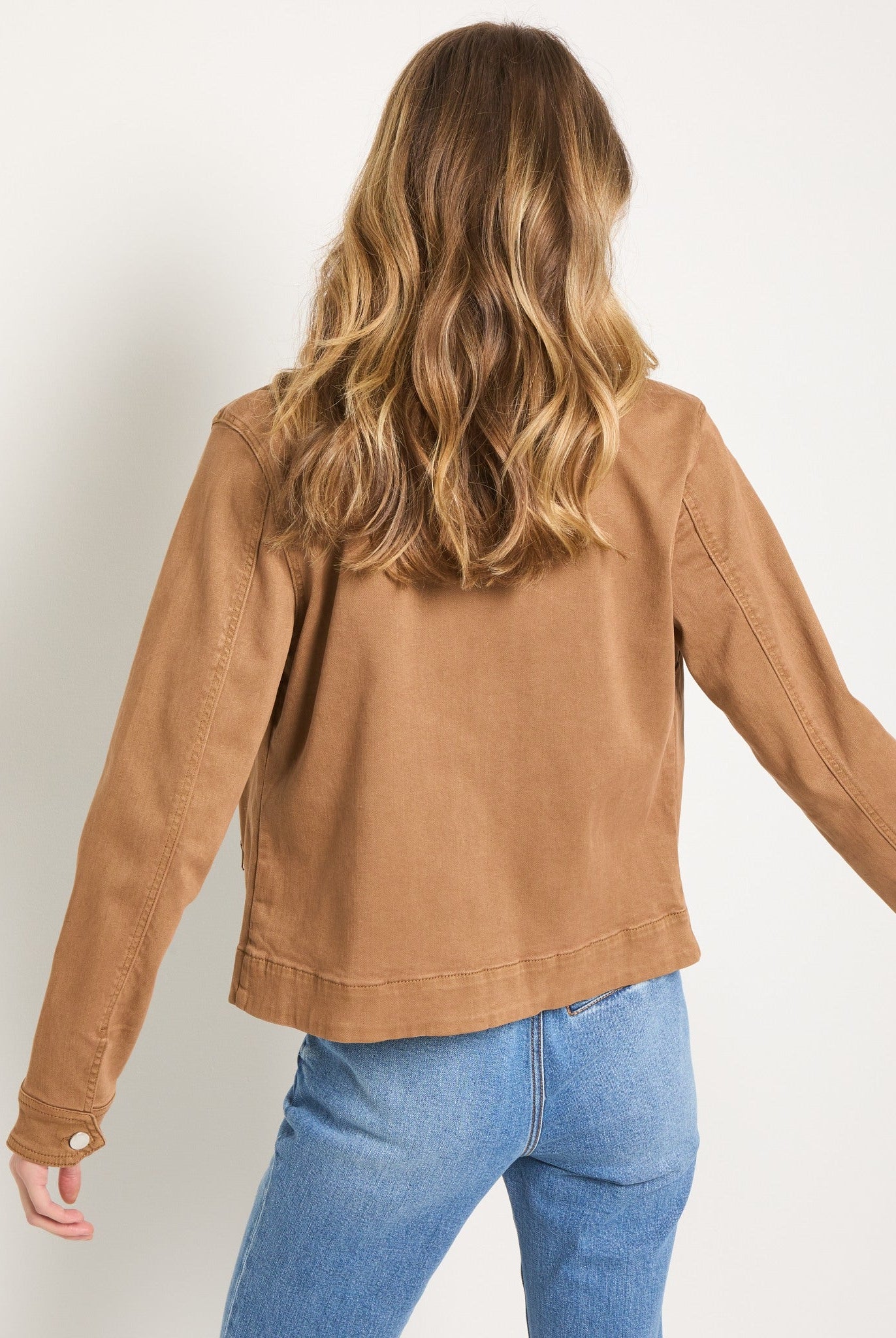 Camel $|& SEAS Potrero Twill Jacket - SOF Back