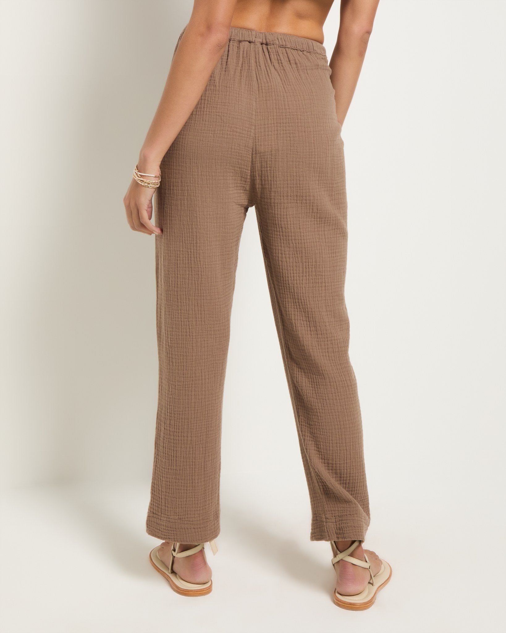 Driftwood $|& SEAS Oasis Gauze Pant - SOF Back
