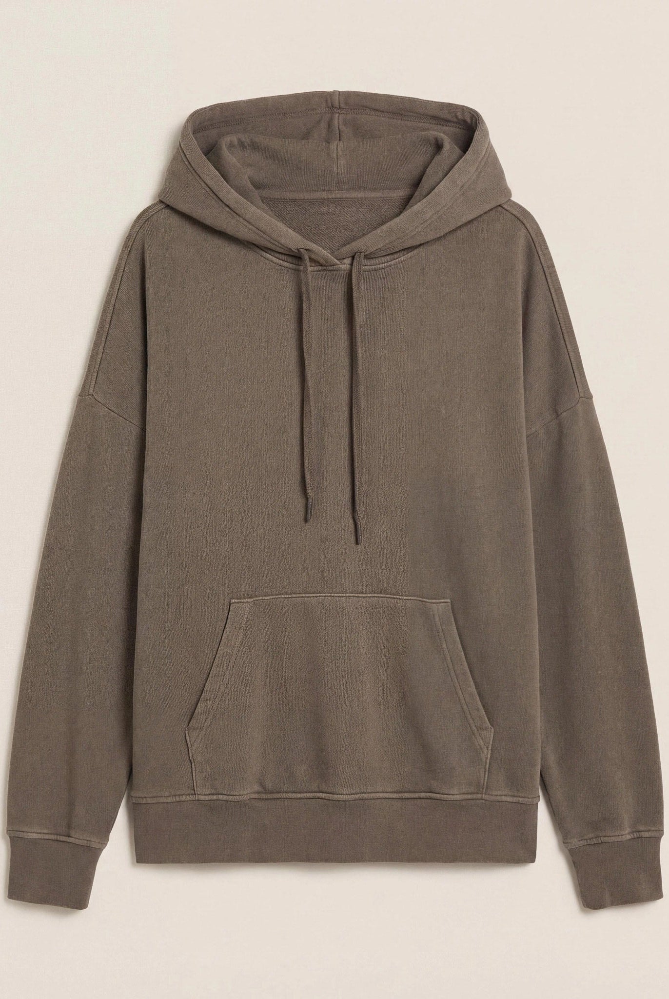 Truffle $|& SEAS Bayside Mineral Wash Hoodie - Hanger Detail