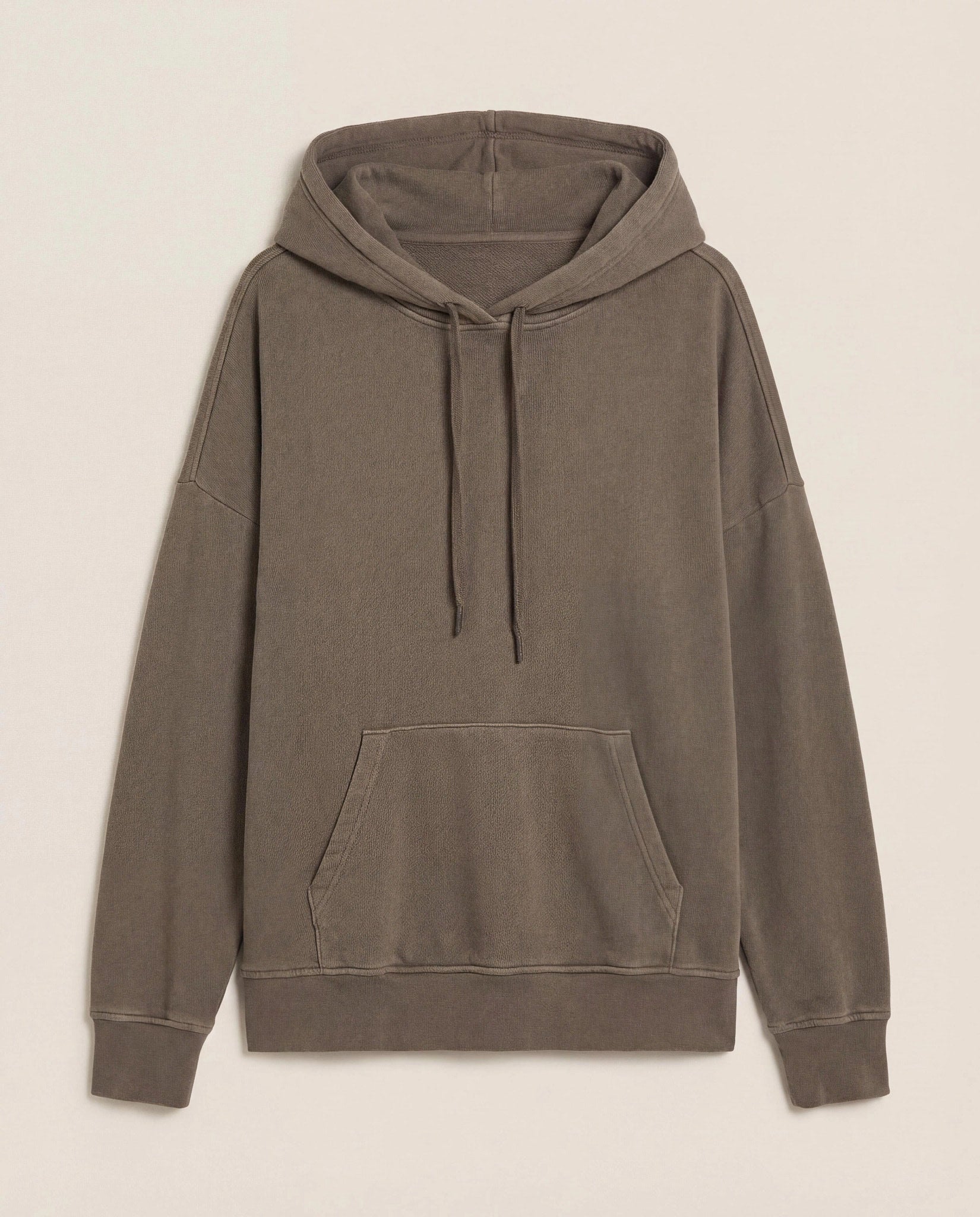 Truffle $|& SEAS Bayside Mineral Wash Hoodie - Hanger Detail