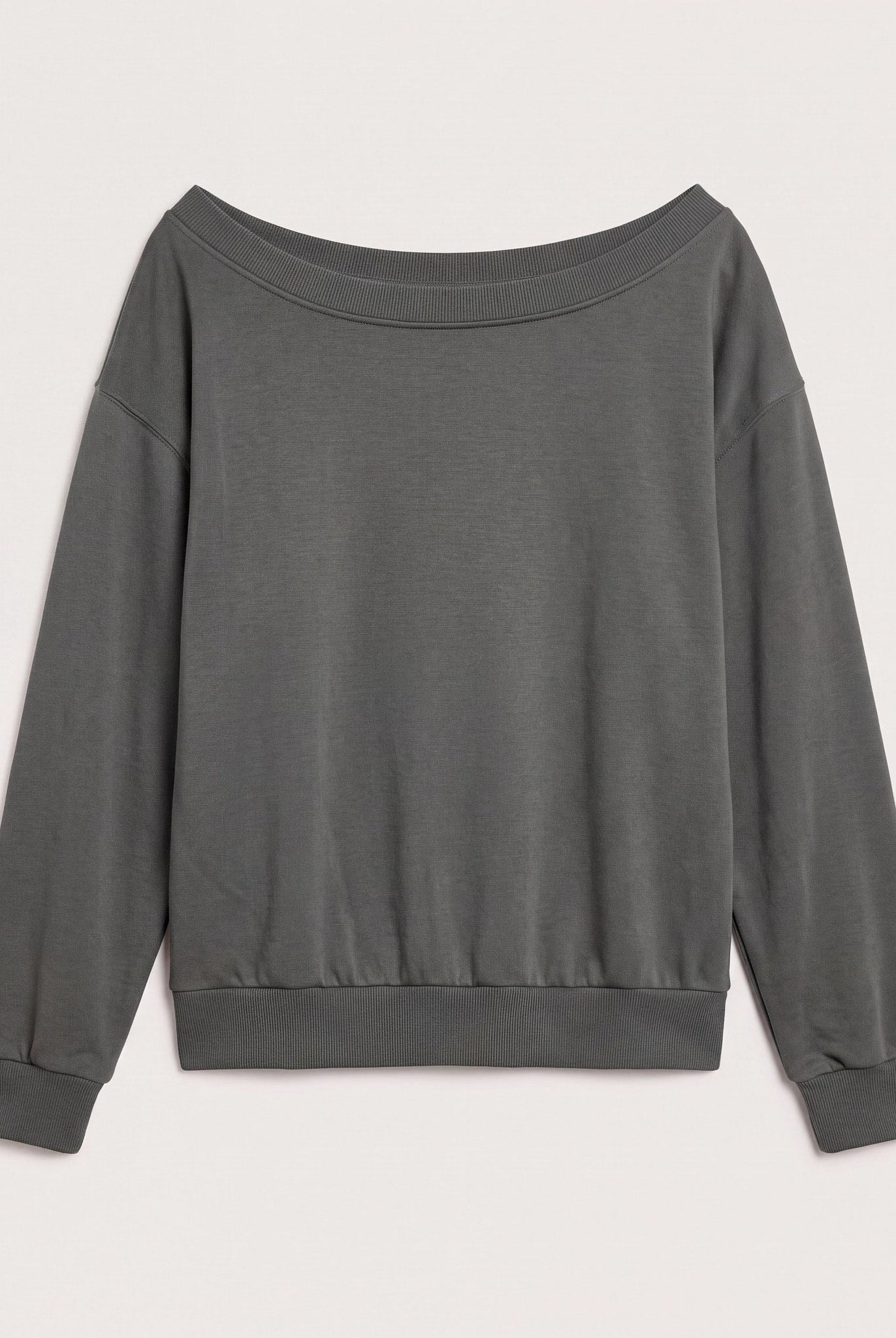 Eclipse $|& SEAS Brooksville One Shoulder Sweatshirt - Hanger Detail