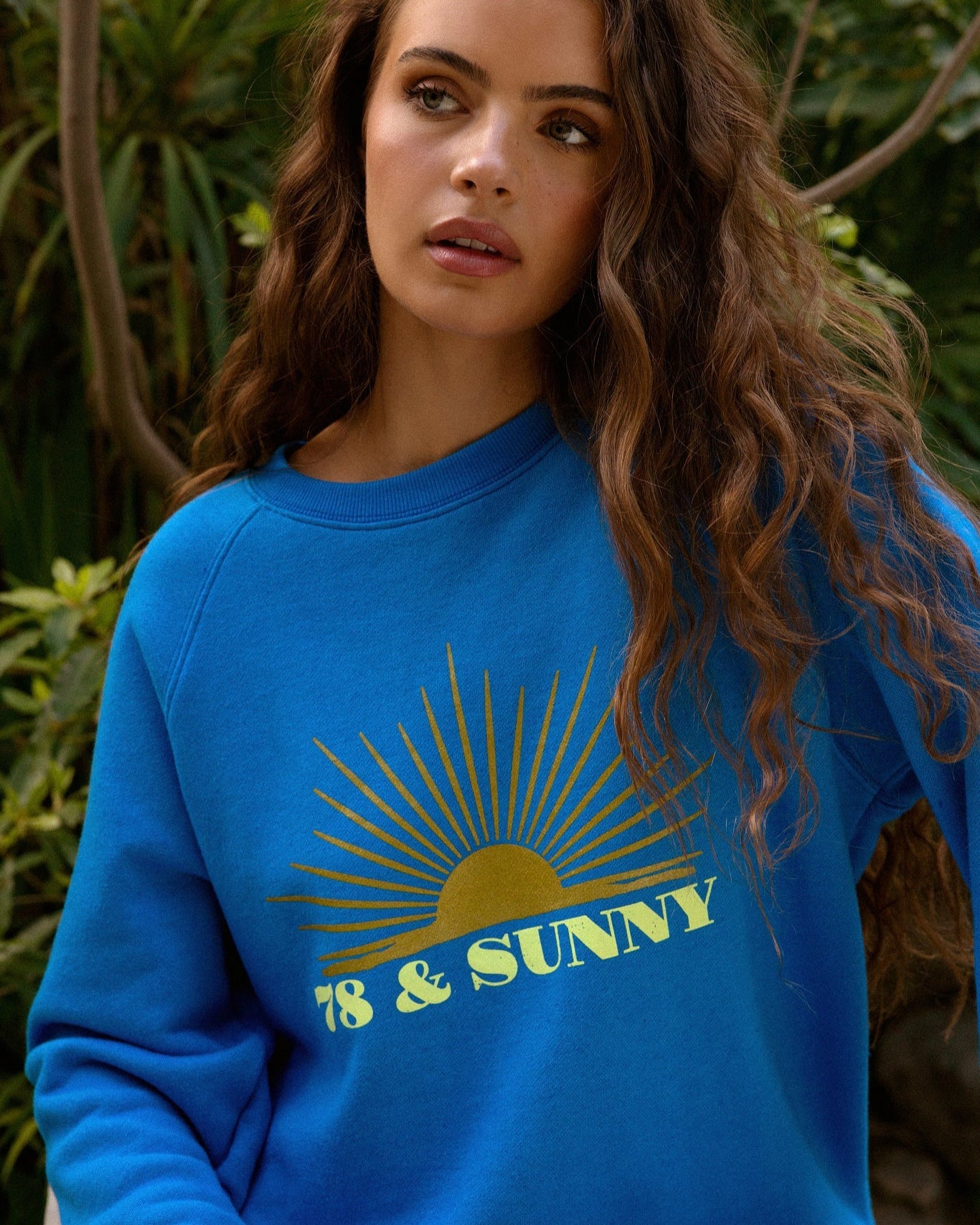 Clearwater $|& SEAS Cliffs 78 Skyline Graphic Raglan Sweatshirt - SOF Side