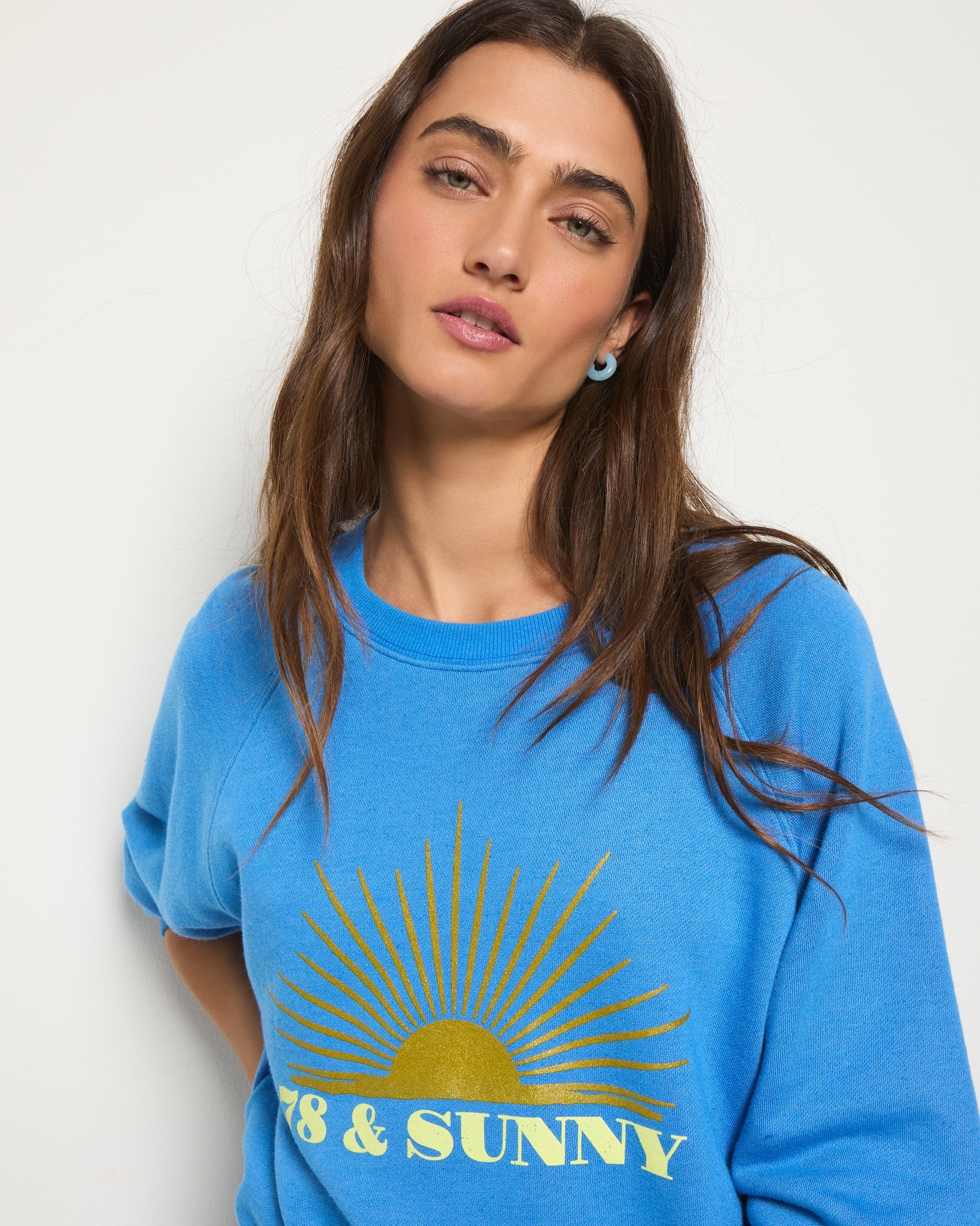 Clearwater $|& SEAS Cliffs 78 Skyline Graphic Raglan Sweatshirt - SOF Full Front