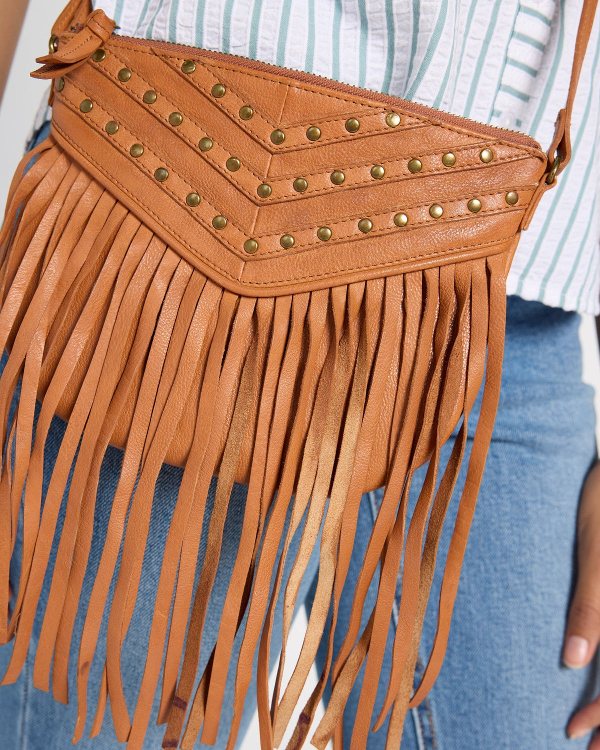 Saddle $|& Day & Mood Vally Crossbody - SOF Full Front