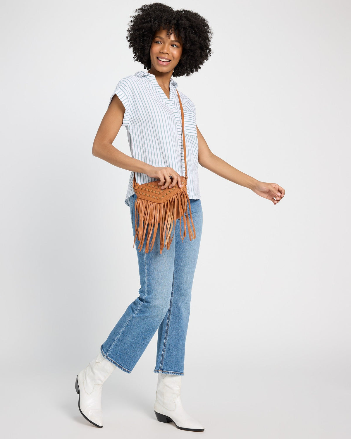 Saddle $|& Day & Mood Vally Crossbody - SOF Front