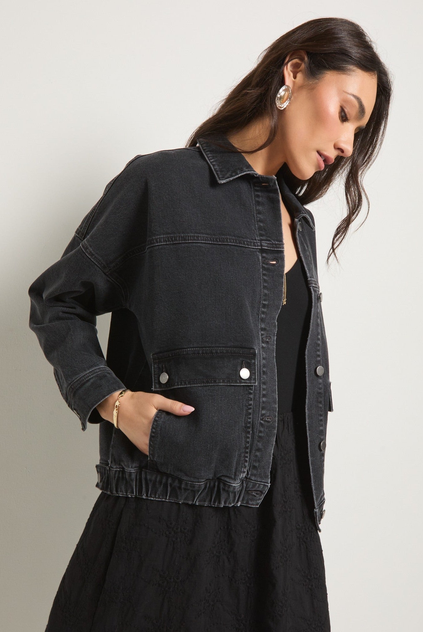 Midnight $|& SEAS Solstice Jacket - VOF Front