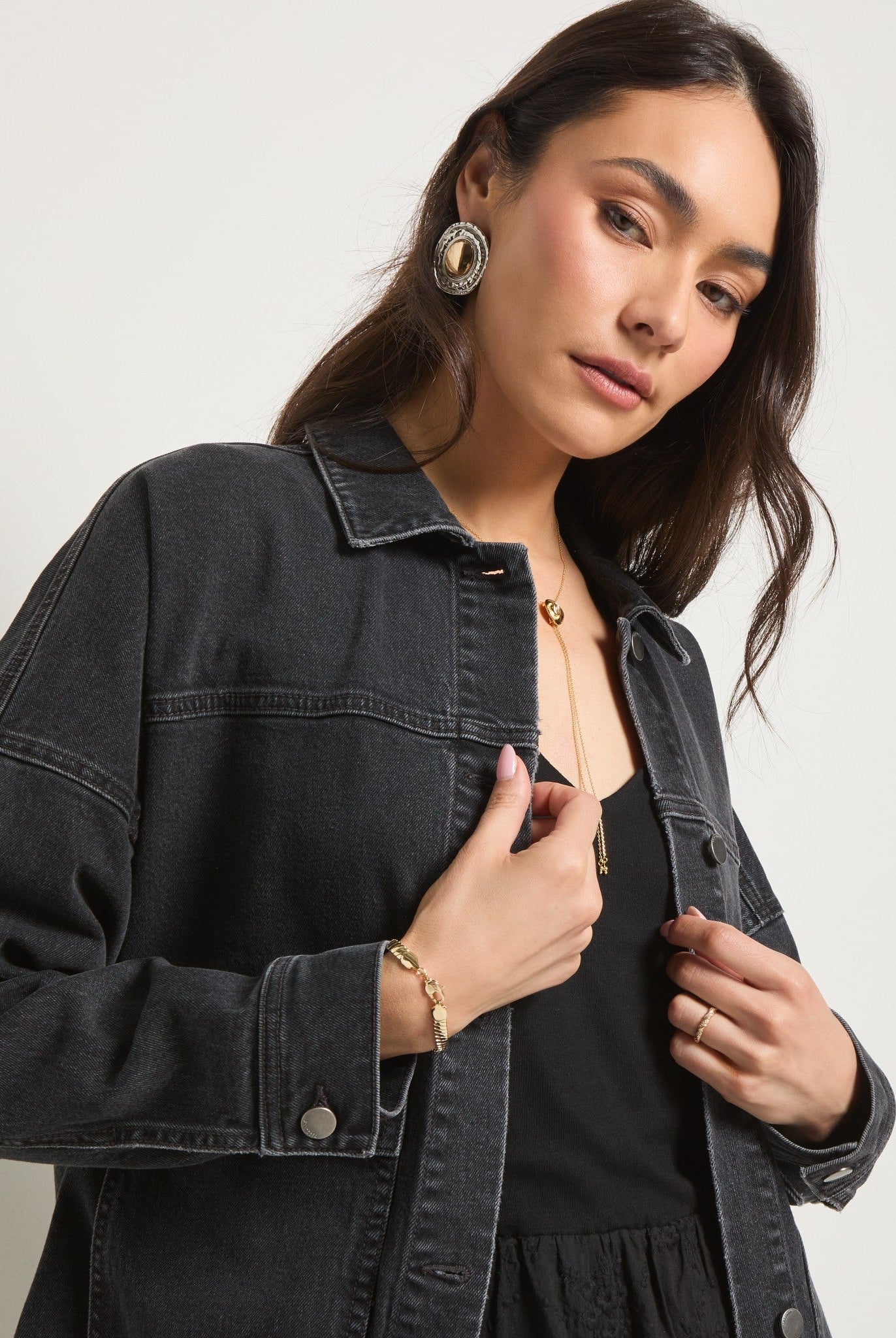 Midnight $|& SEAS Solstice Jacket - SOF Full Front