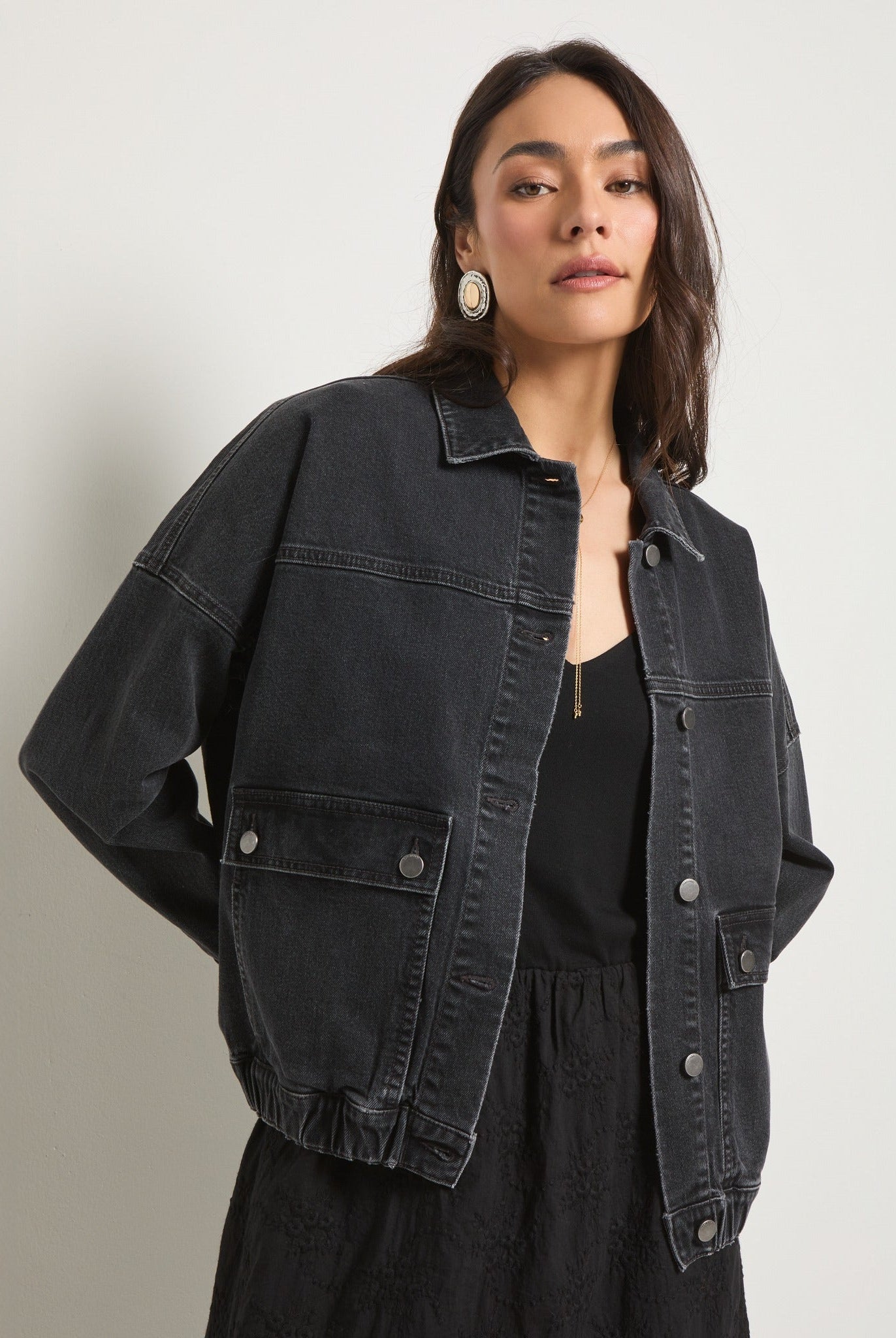 Midnight $|& SEAS Solstice Jacket - SOF Front