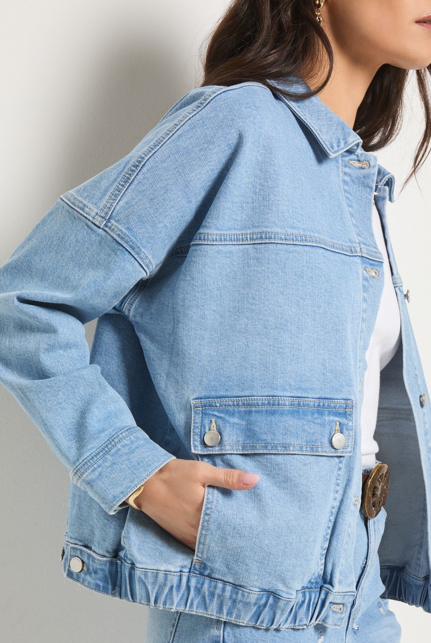 Lakeside $|& SEAS Solstice Jacket - VOF Side