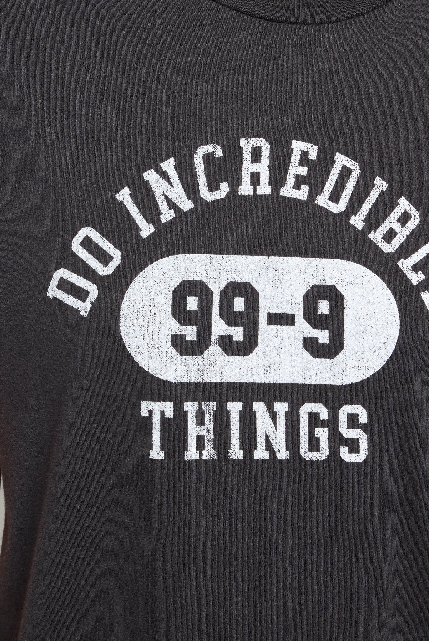 Faded Black $|& SEAS Do Incredible Things Tides Graphic Tee - SOF Full Front