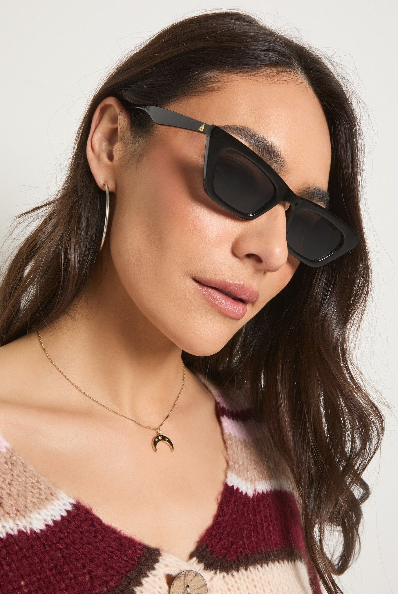 Birch Stripe $|& SEAS June Striped Cardigan - SOF Detail