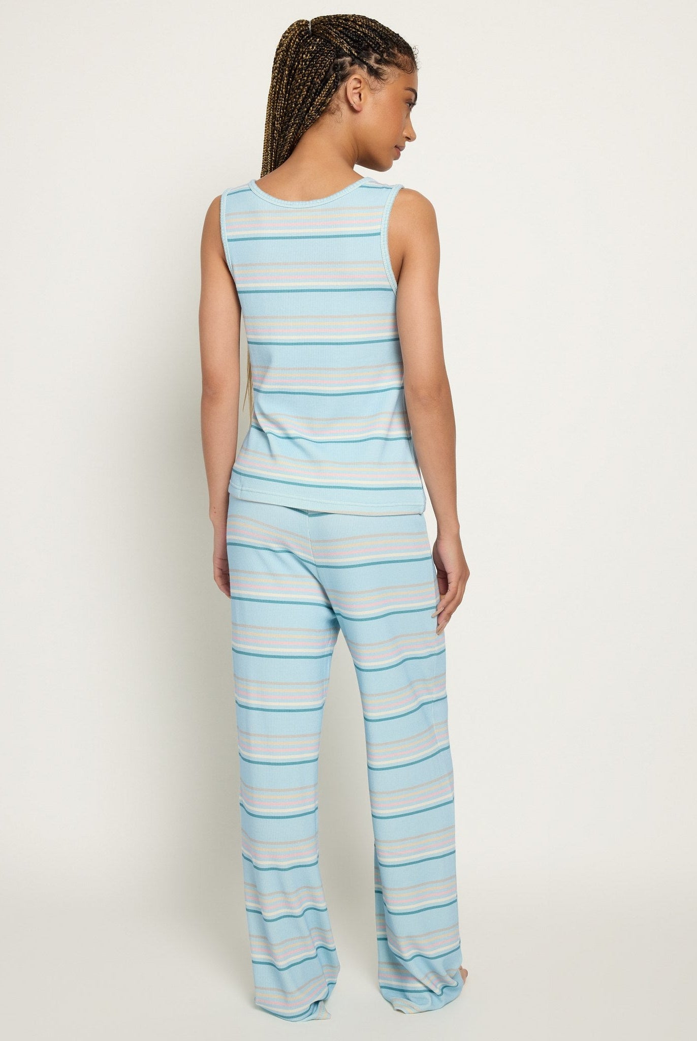 Dusty Blue $|& SEAS Cloud Nine Sleep Set - SOF Back
