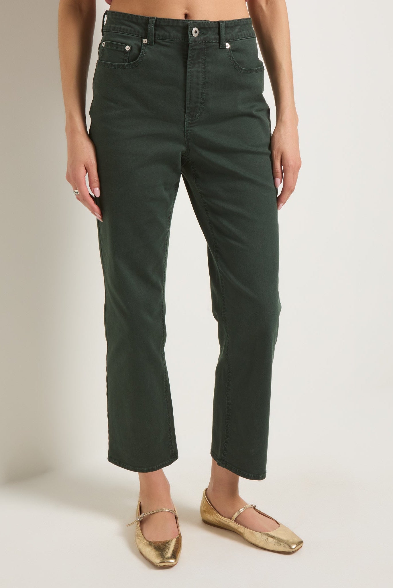 Pinecrest $|& SEAS Bray Straight Leg Twill Pant - SOF Front