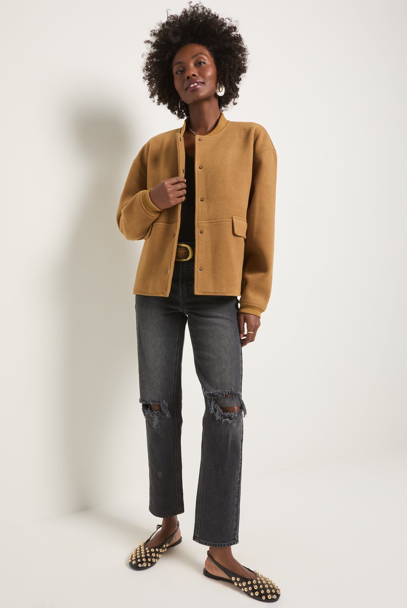 Carmel $|& SEAS Baja Wool Blend Jacket - UGC On Fig