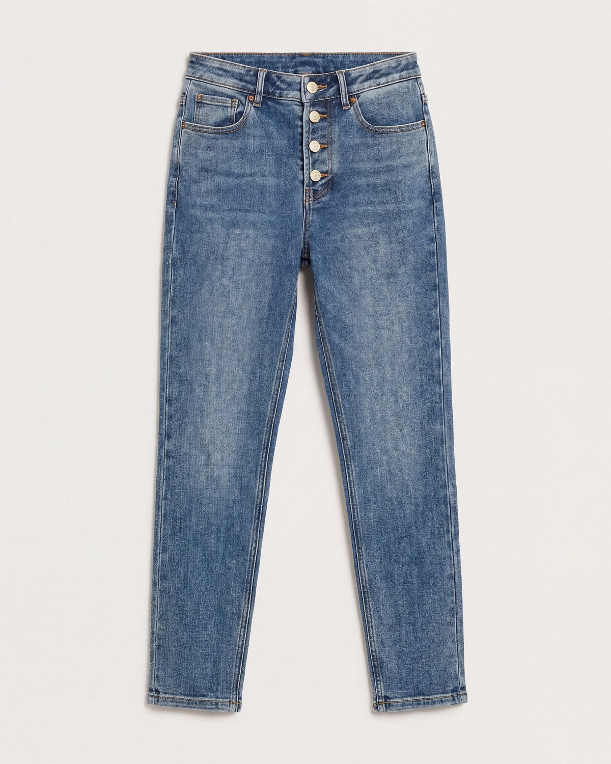 Storm $|& SEAS River Exposed Button Fly Skinny Jean - Hanger Detail