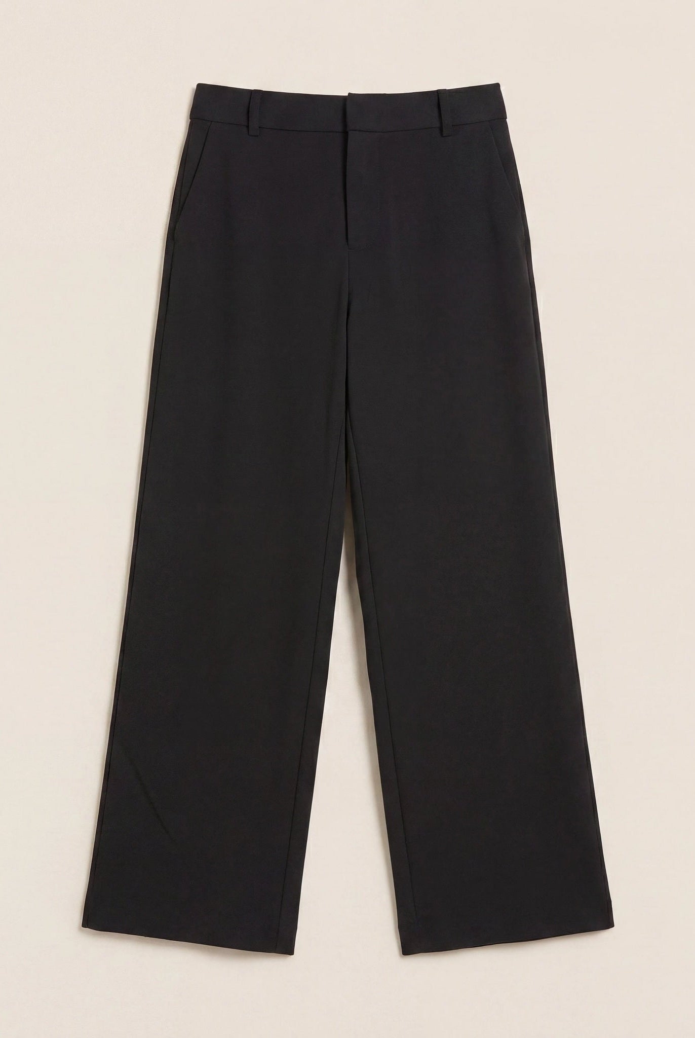 Black $|& SEAS Eventide Ponte Trouser - Hanger Detail