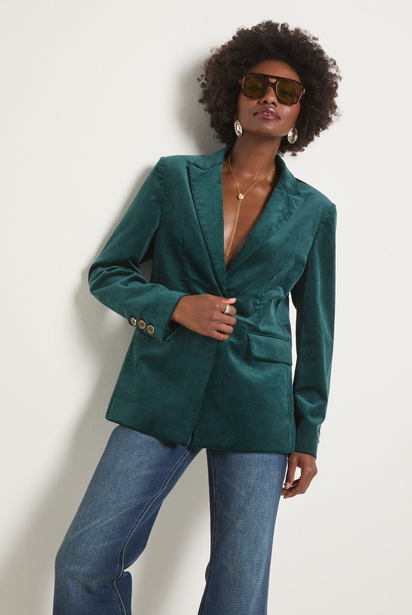 Pinecrest $|& SEAS Ivy Corduroy Blazer - SOF Front