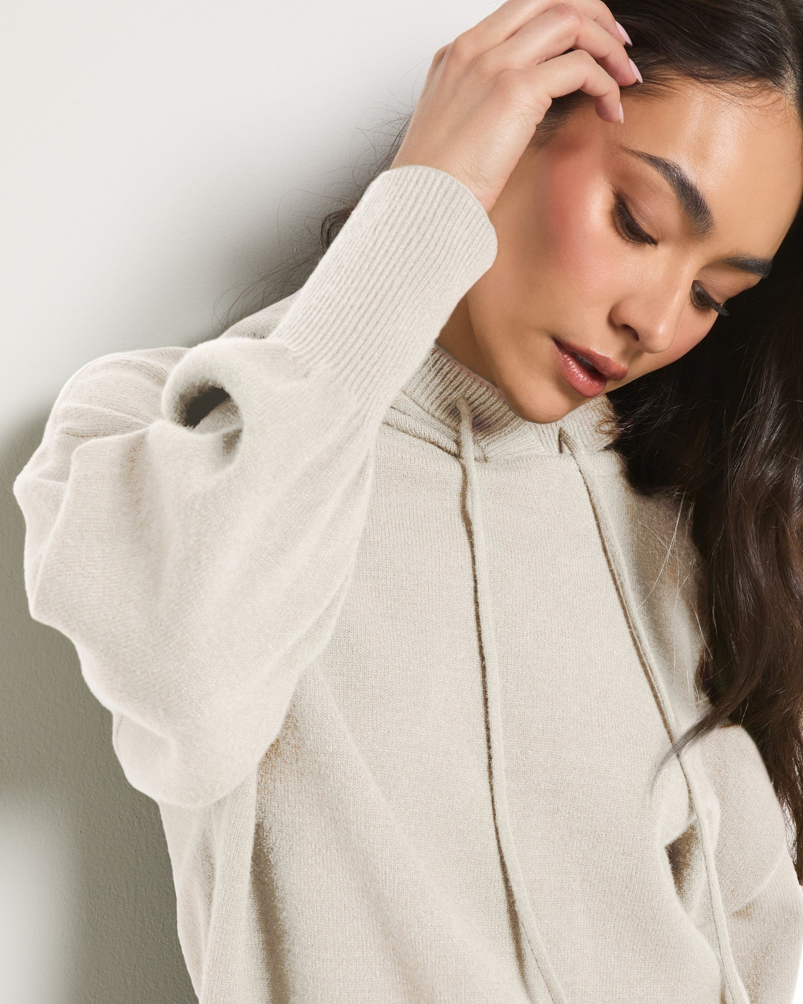 Cream $|& SEAS Grove Hooded Sweater - UGC On Fig