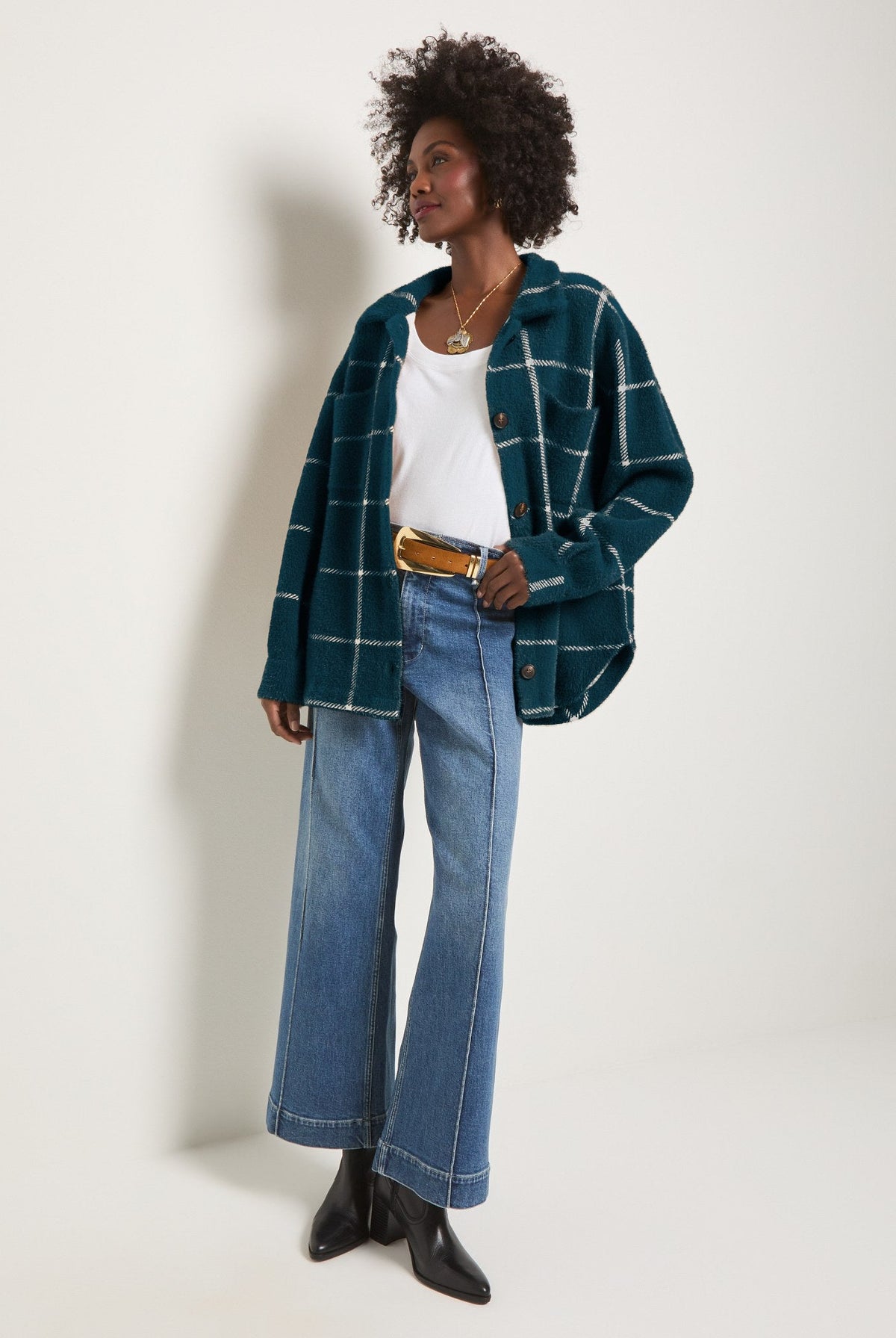 Deep Sea $|& SEAS Daydreamer Shacket - UGC On Fig