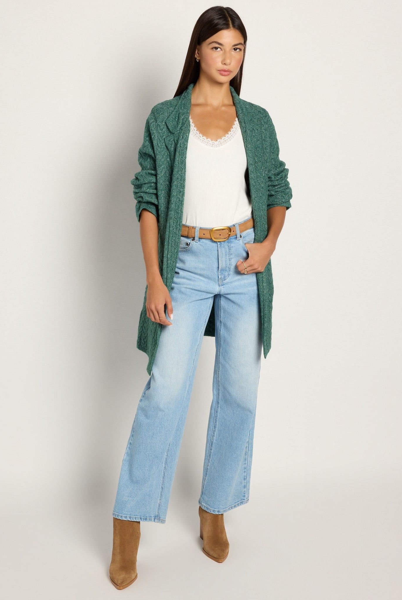 Olive Branch $|& SEAS Glenwood Coatigan - UGC On Fig