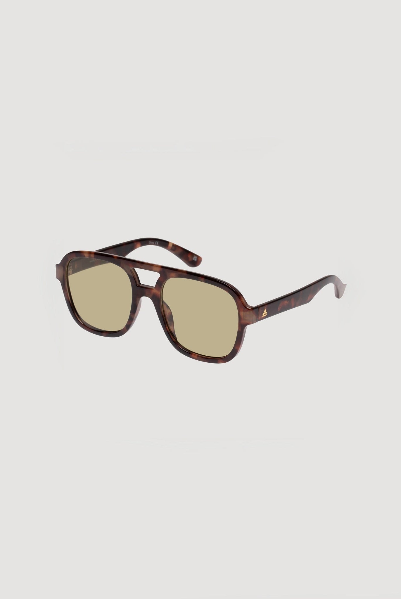 Dark Tort/Khaki Tint $|& AIRE Whirlpool Sunglasses - SOF Full Front