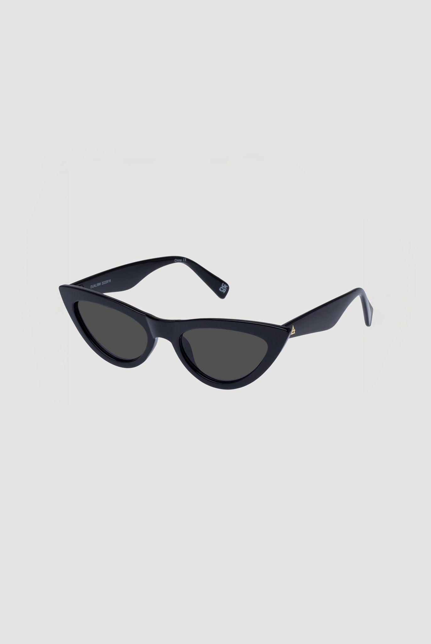 Black/Smoke $|& AIRE Dualism Sunglasses - SOF Full Front