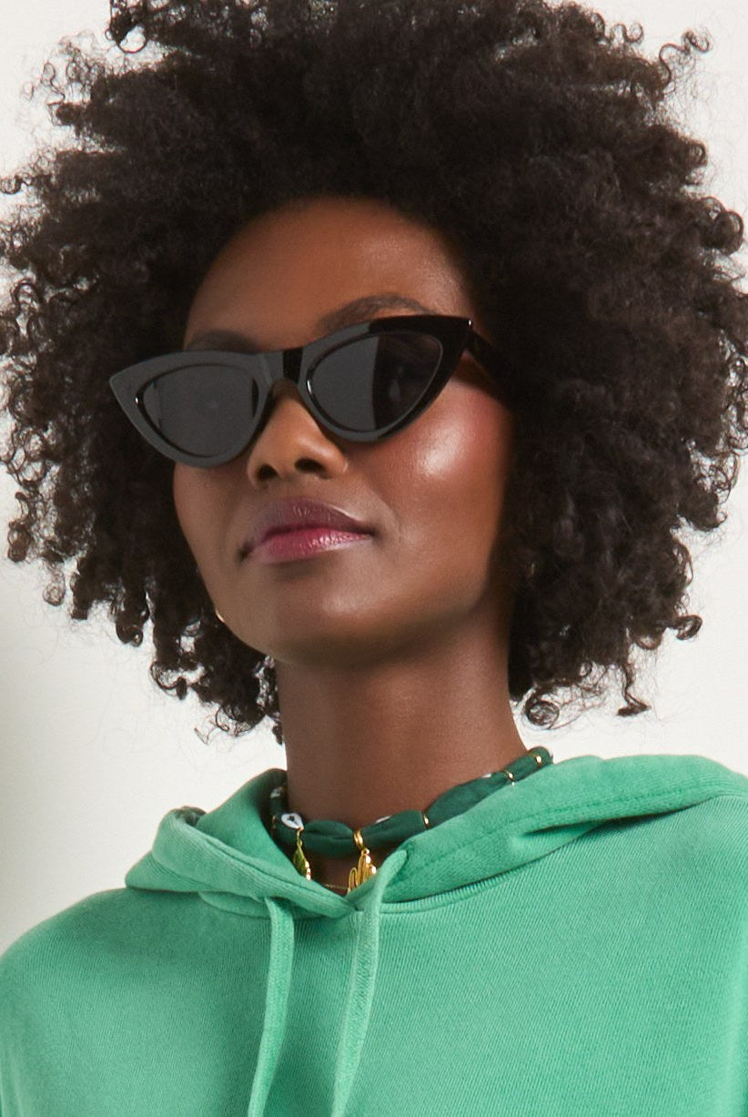 Black/Smoke $|& AIRE Dualism Sunglasses - SOF Front