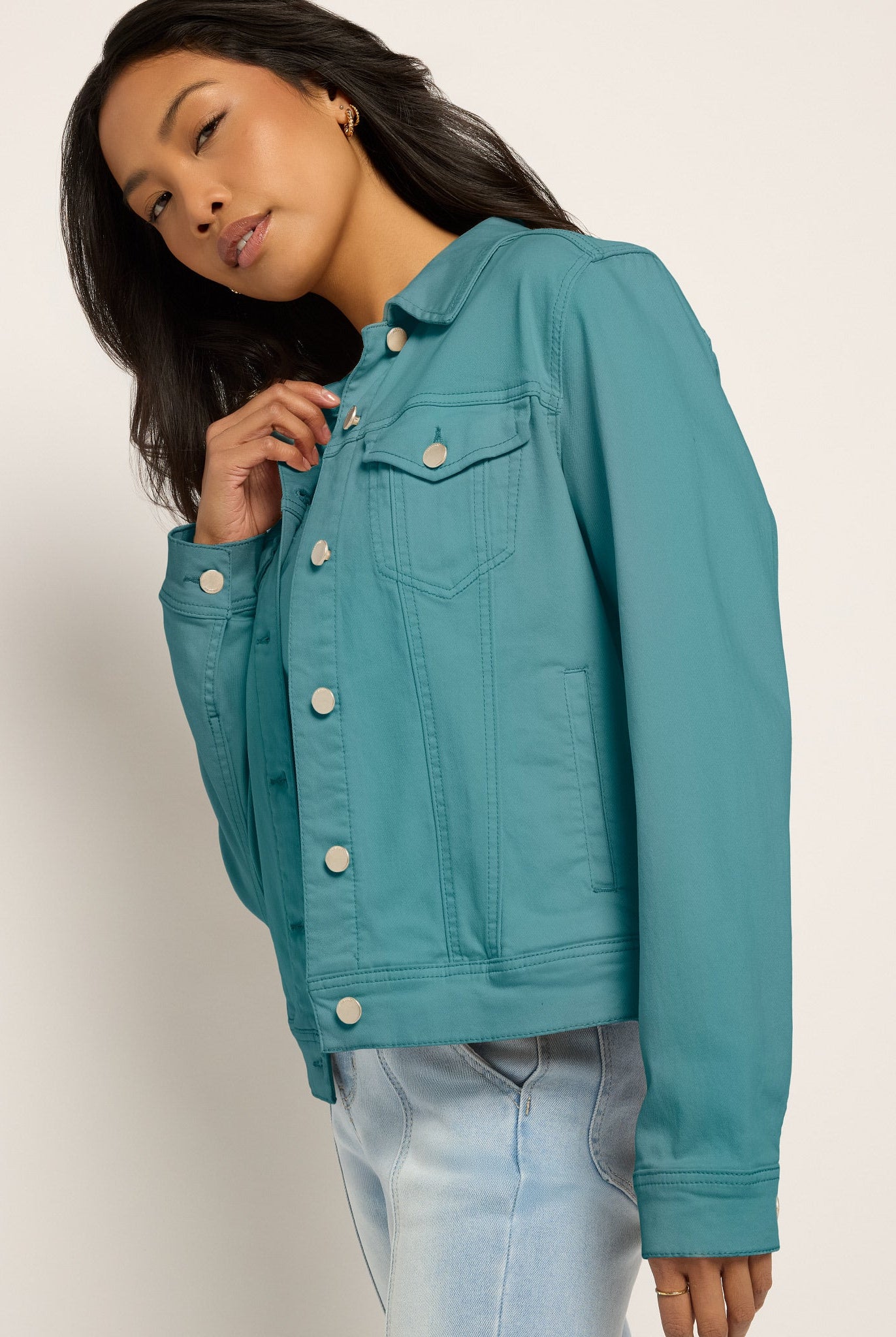 Sea Glass $|& SEAS Valencia Jacket - VOF Front
