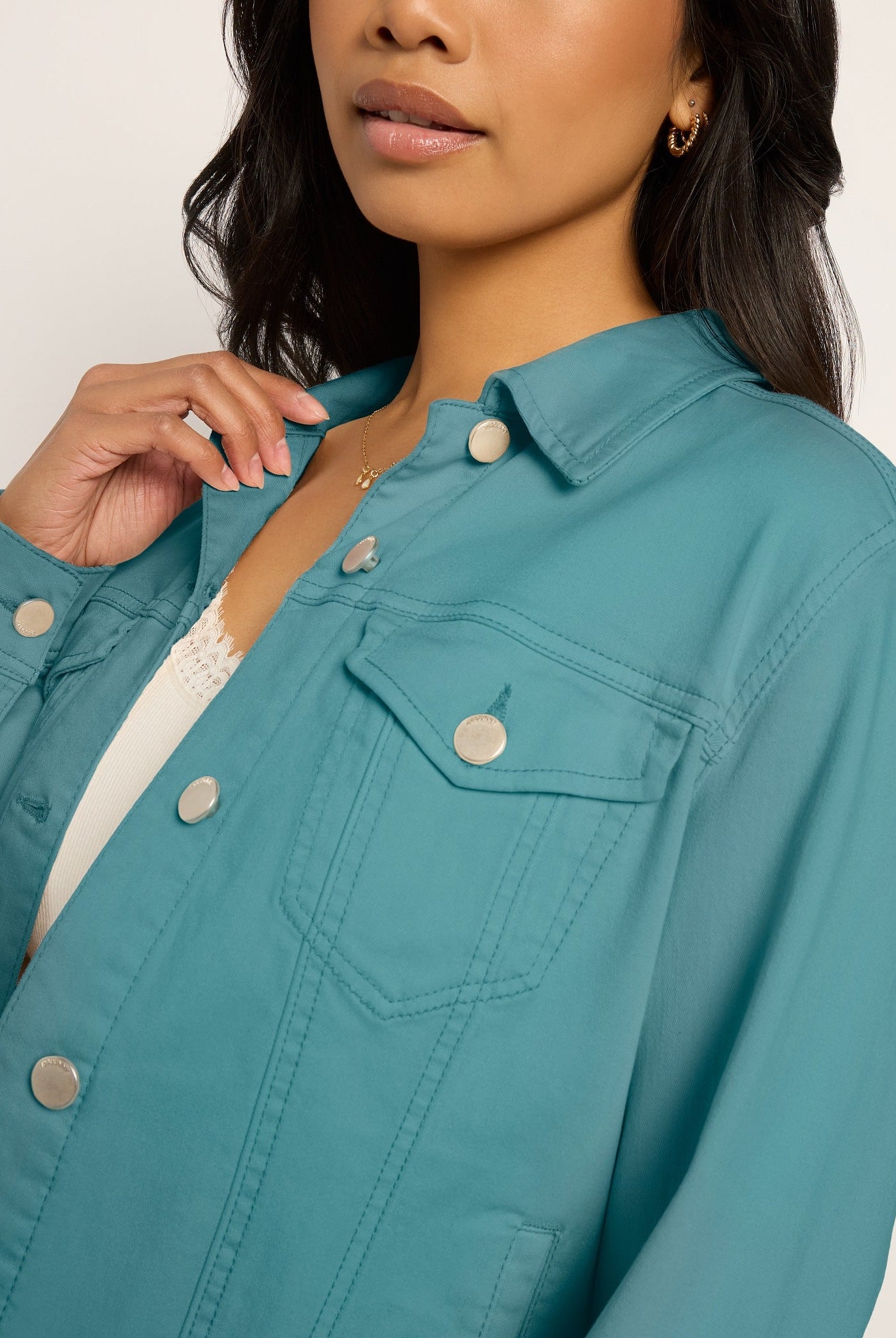 Sea Glass $|& SEAS Valencia Jacket - SOF Full Front