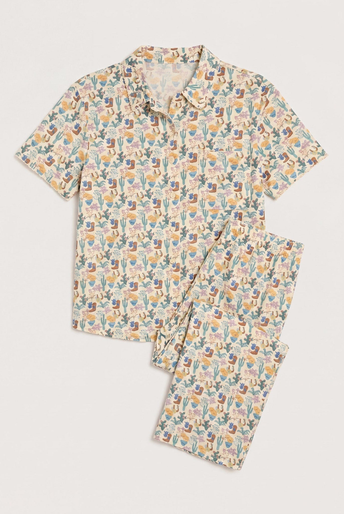 Cream $|& SEAS Hibernate Sleep Set - Hanger Detail