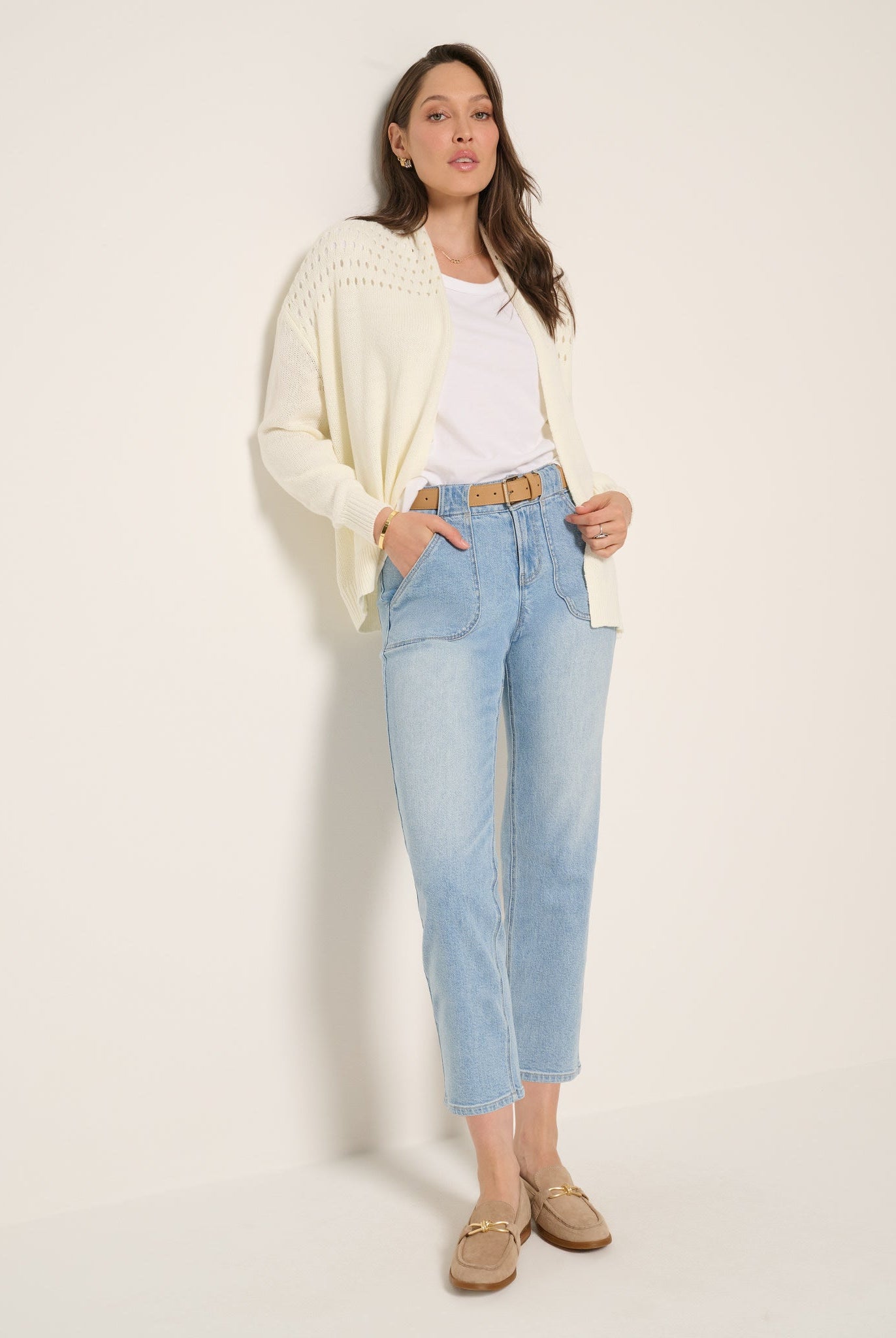 Cream $|& SEAS Atlantean Cardigan - UGC On Fig
