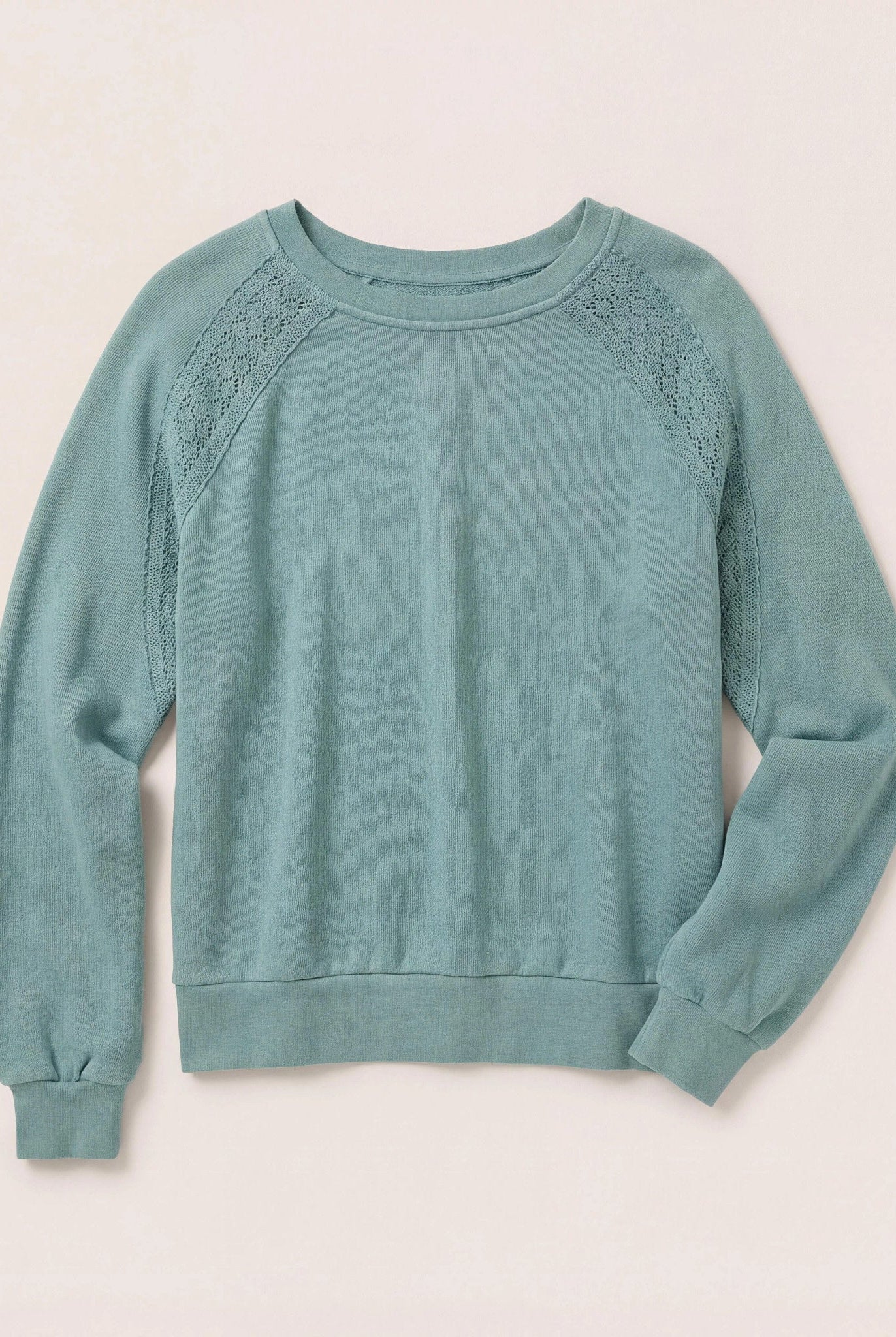 Seaglass $|& SEAS Voyage Inset Pullover - Hanger Detail